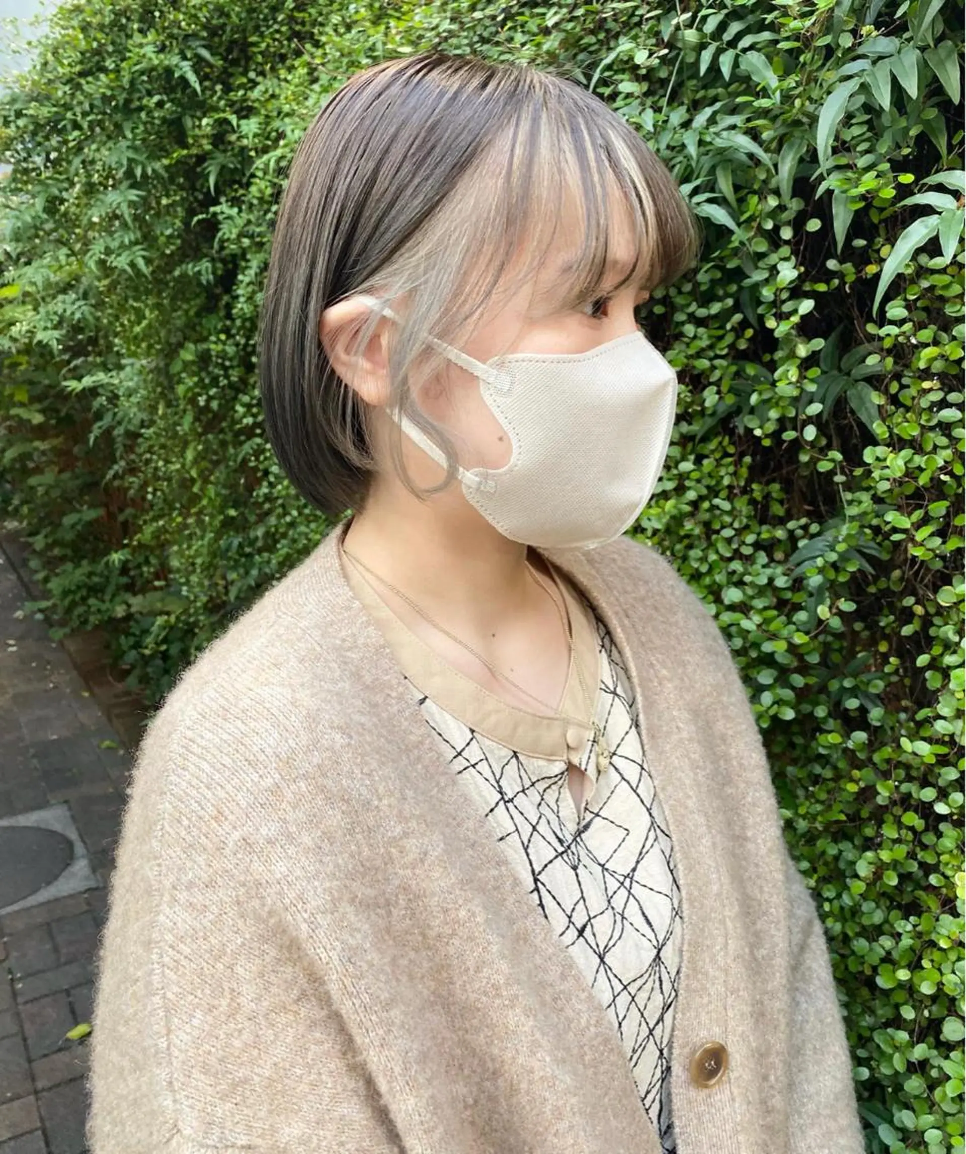 ミディアム カラー カット ヘアカラー トリートメント 柔らかいcolor 🌿harukaのヘアスタイル