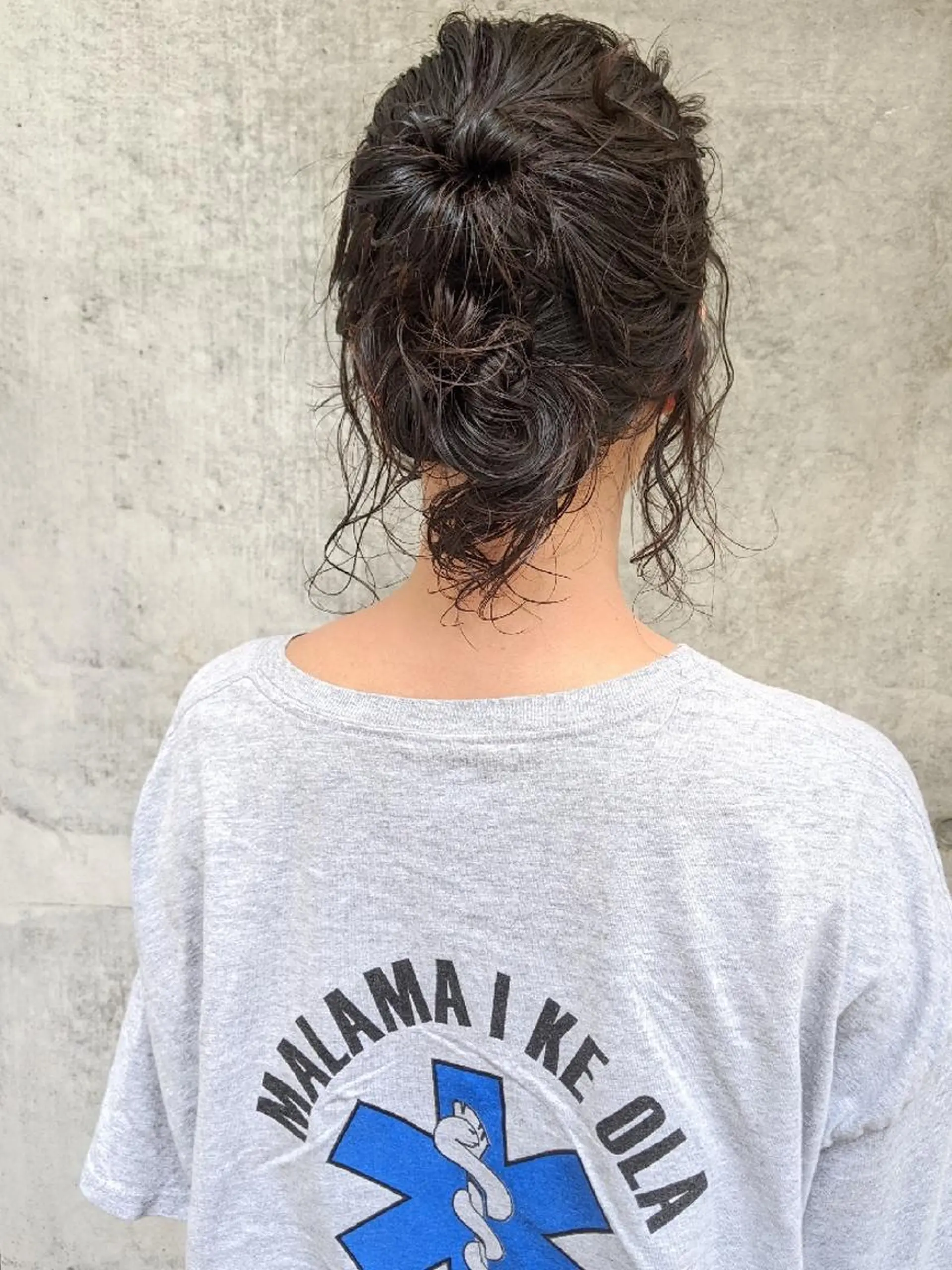 ミディアム パーマ ミディアムパーマ デジタルパーマ 南堀江 möwen ( メーヴェ )所属・mowen RUIのヘアスタイル