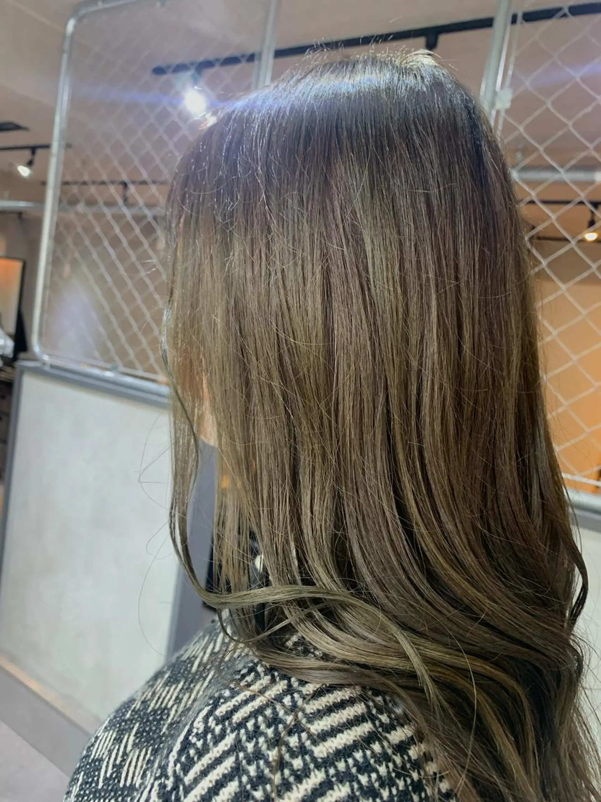 セミロング カット ヘアカラー トリートメント ACT仙台店所属・lena🎀 透明感カラー/韓国風のヘアスタイル