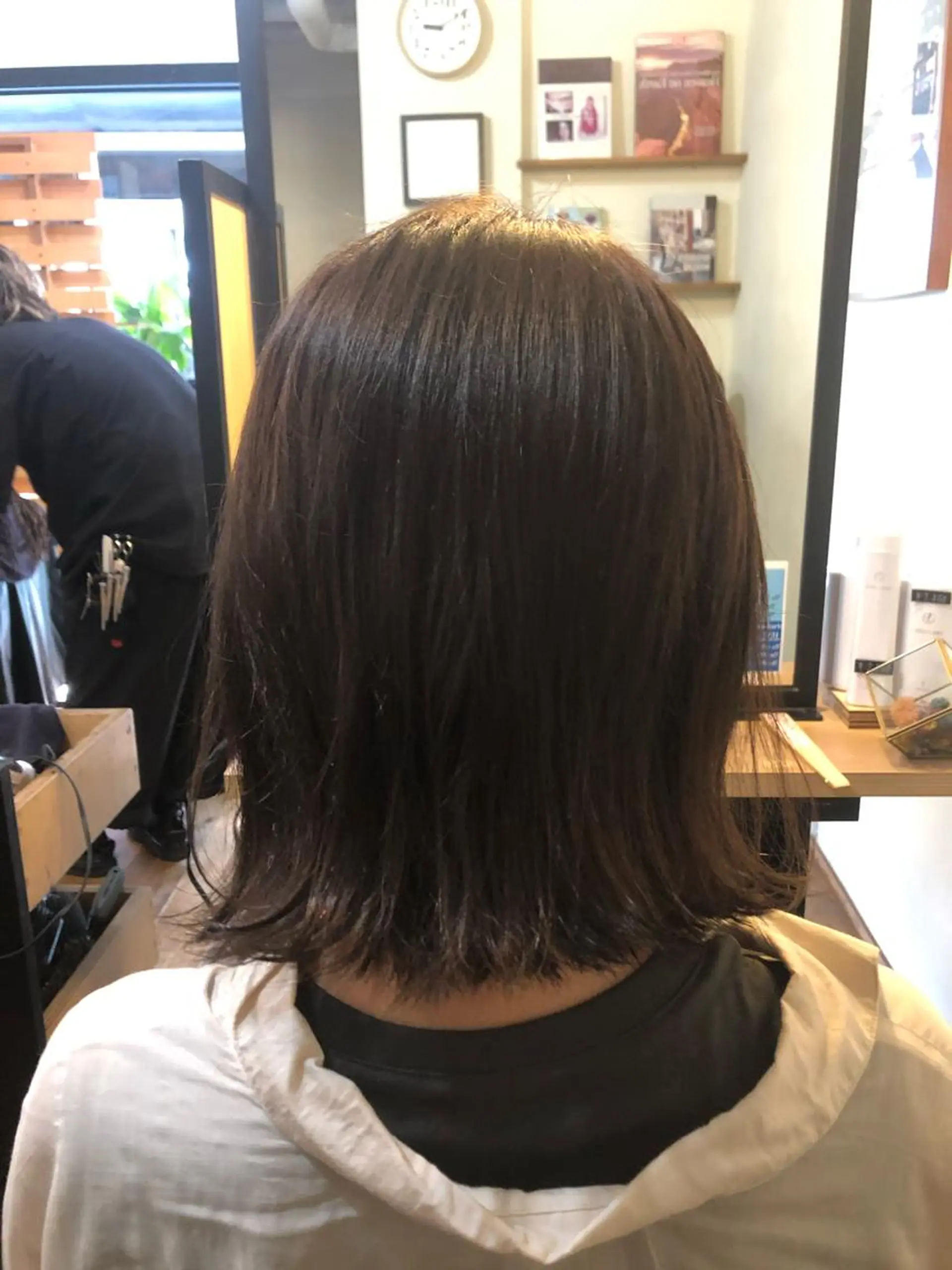 ショート カラー ヘアアレンジ 切りっぱなしボブ ボブ アイビーライン武蔵小杉所属・💟アイリスト 💟のマツエク・マツパデザイン