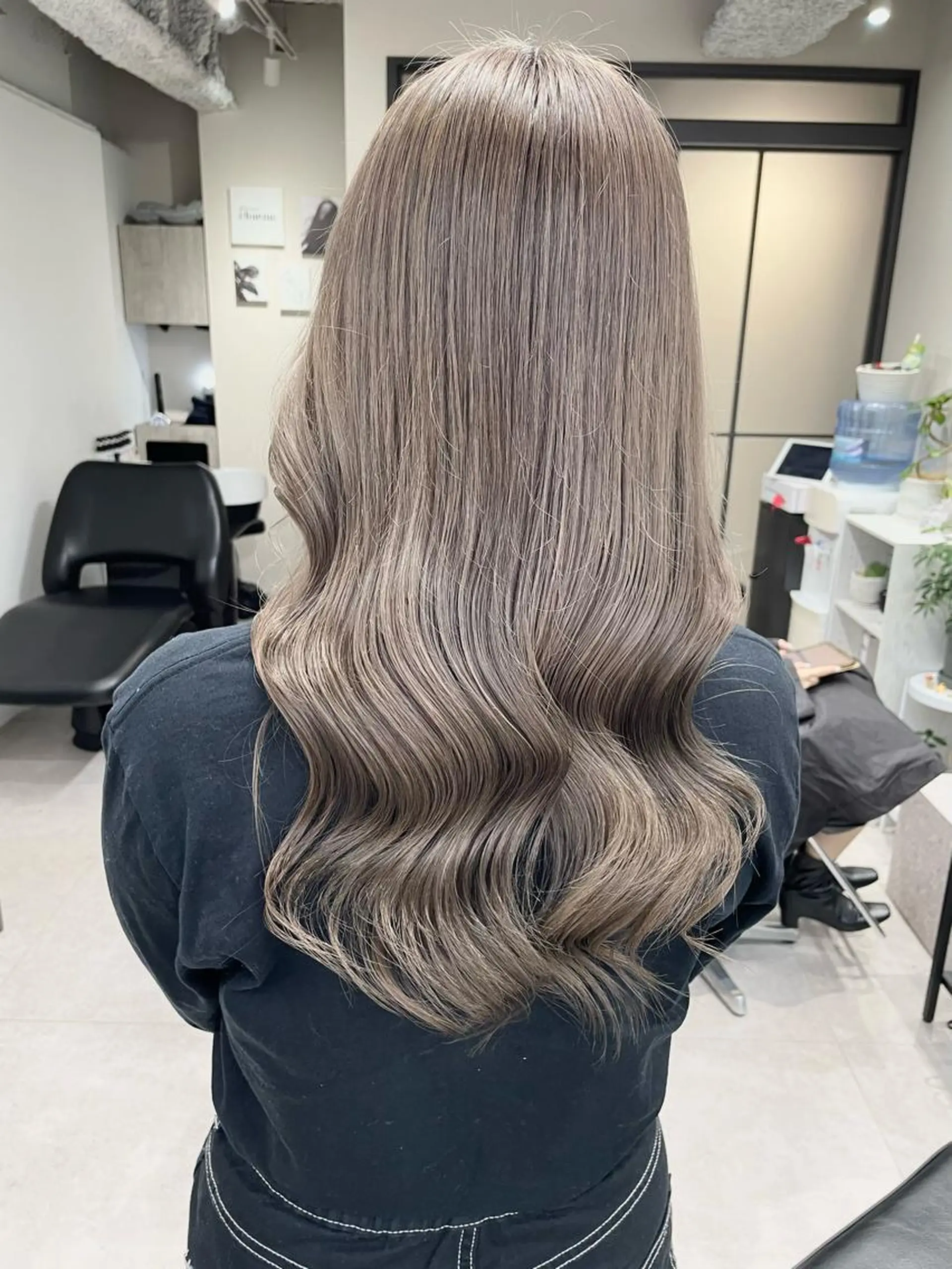 ロング カラー カット ヘアカラー 髪質改善will hairdesignのヘアスタイル