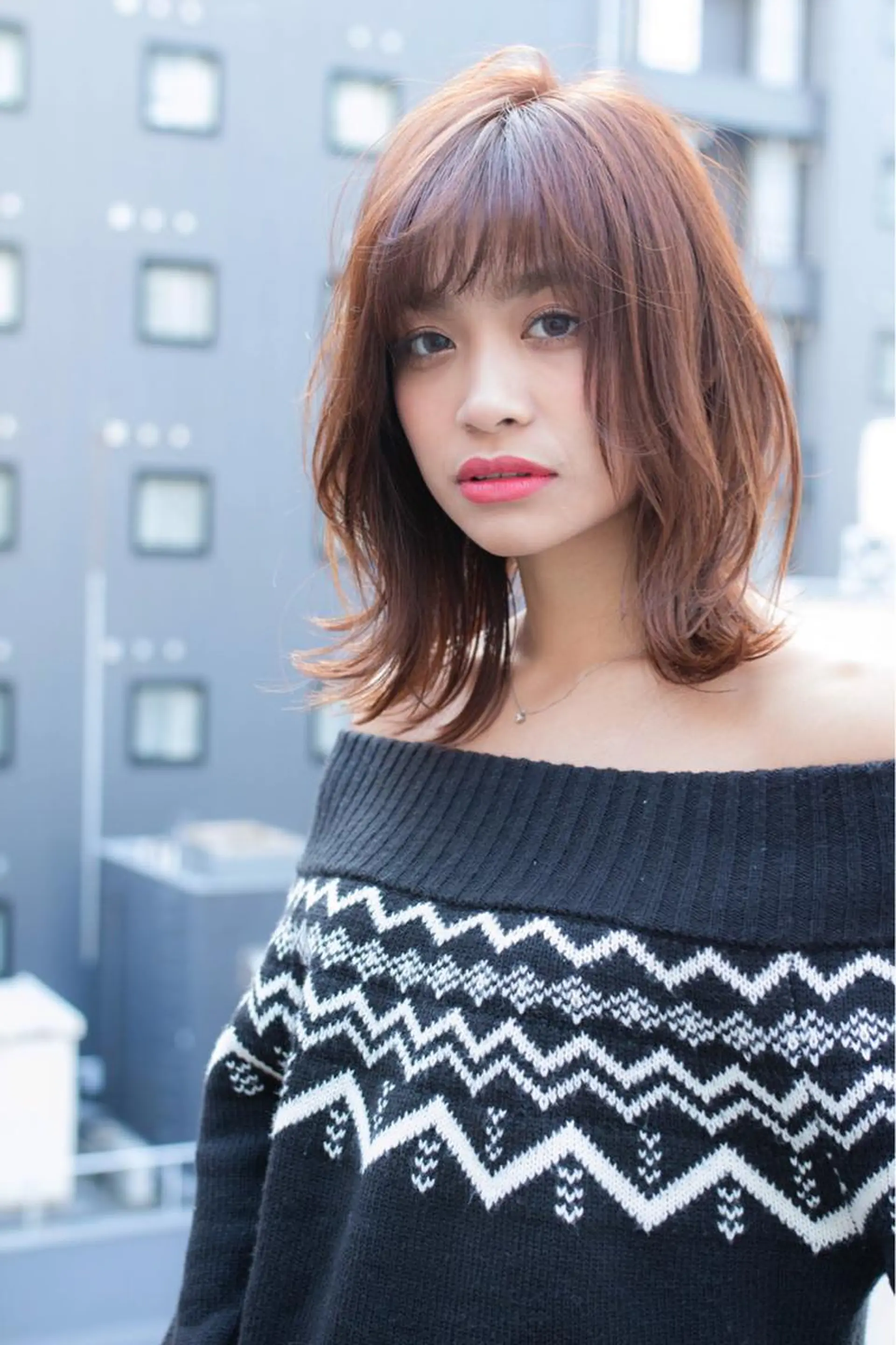 ミディアム CLAN クランのヘアスタイル