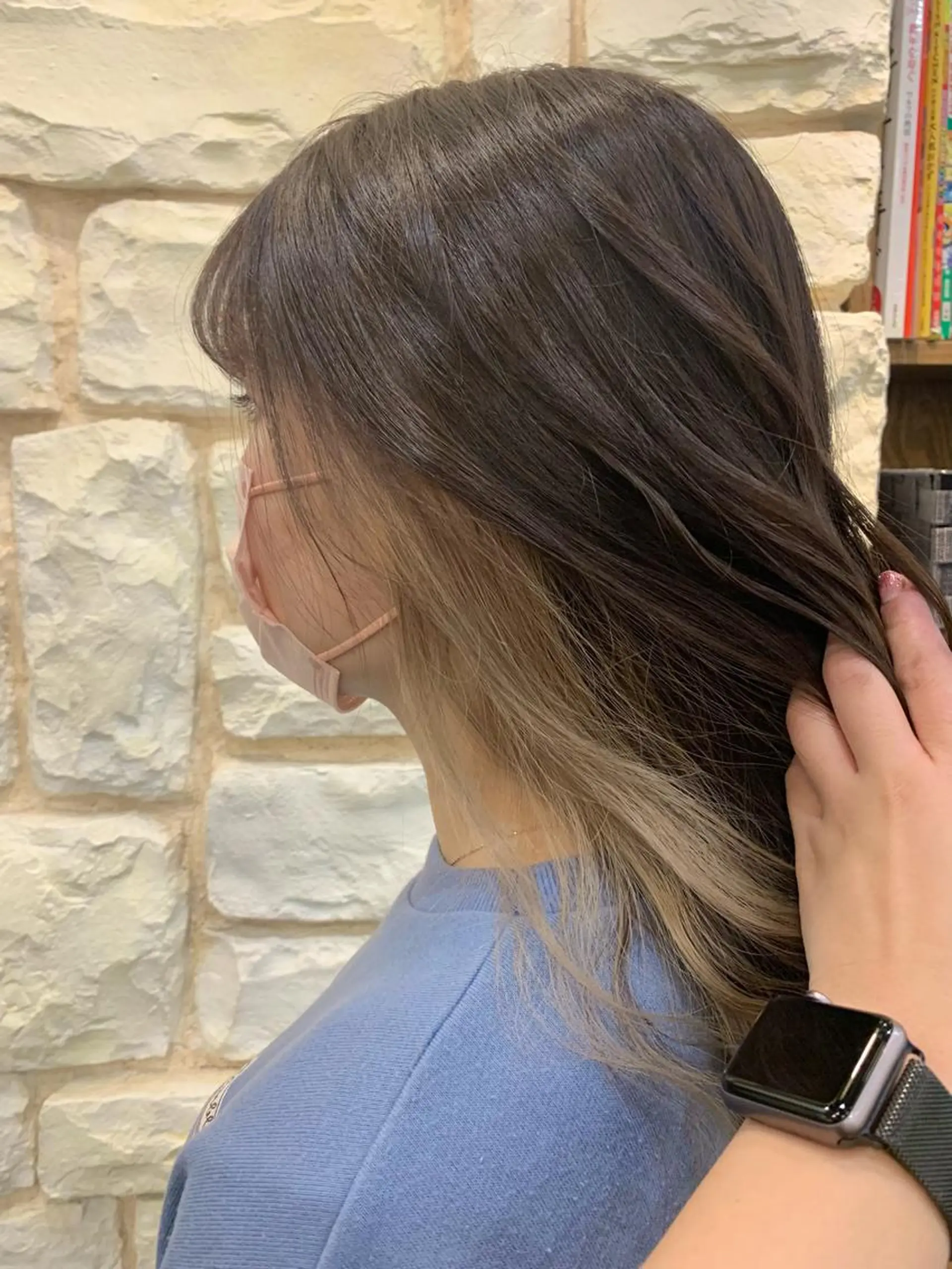 ロング 石原 姫菜のヘアスタイル