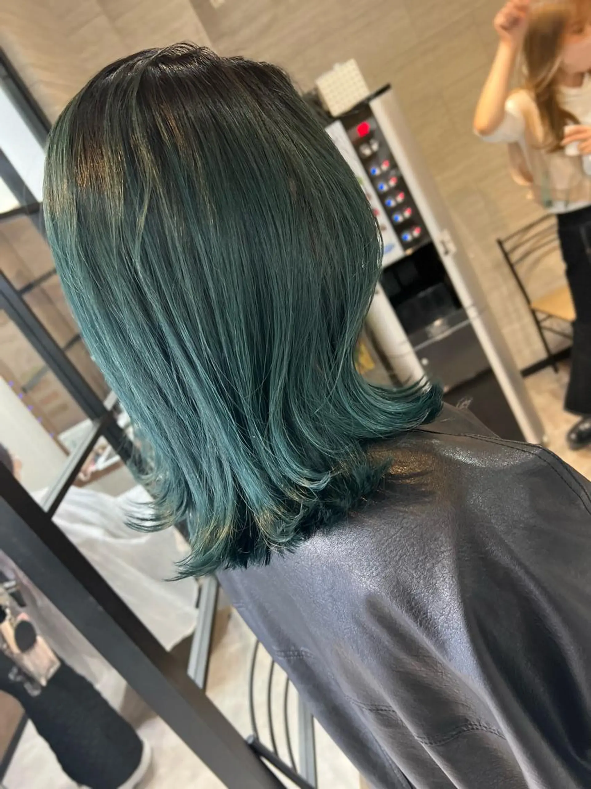 ミディアム カラー 髪質改善/ ブリーチ/中尾のヘアスタイル