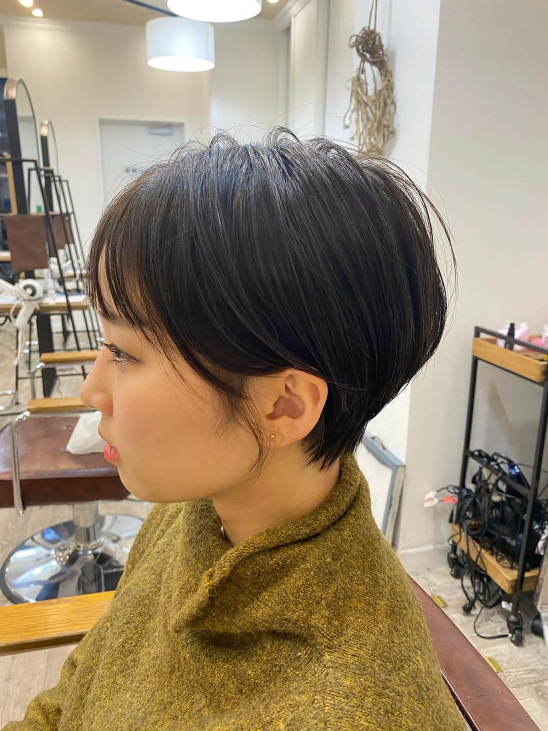 ショート ショートヘア 🌟ショート/シ ョートボブ/岡田🌟のヘアスタイル