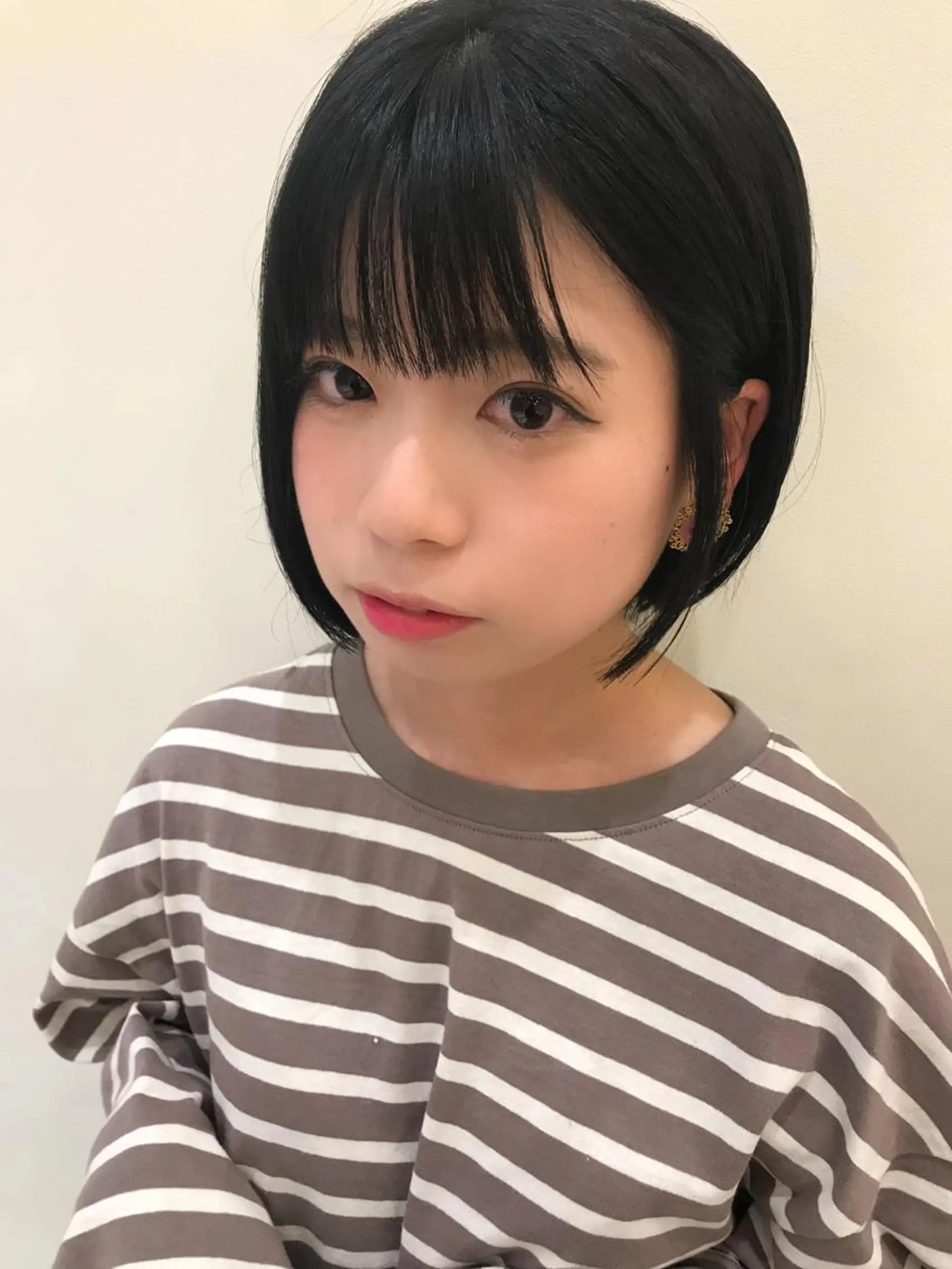 ショート ボブ 透明感カラー ボブ ミディアム 齊木勇人のヘアスタイル