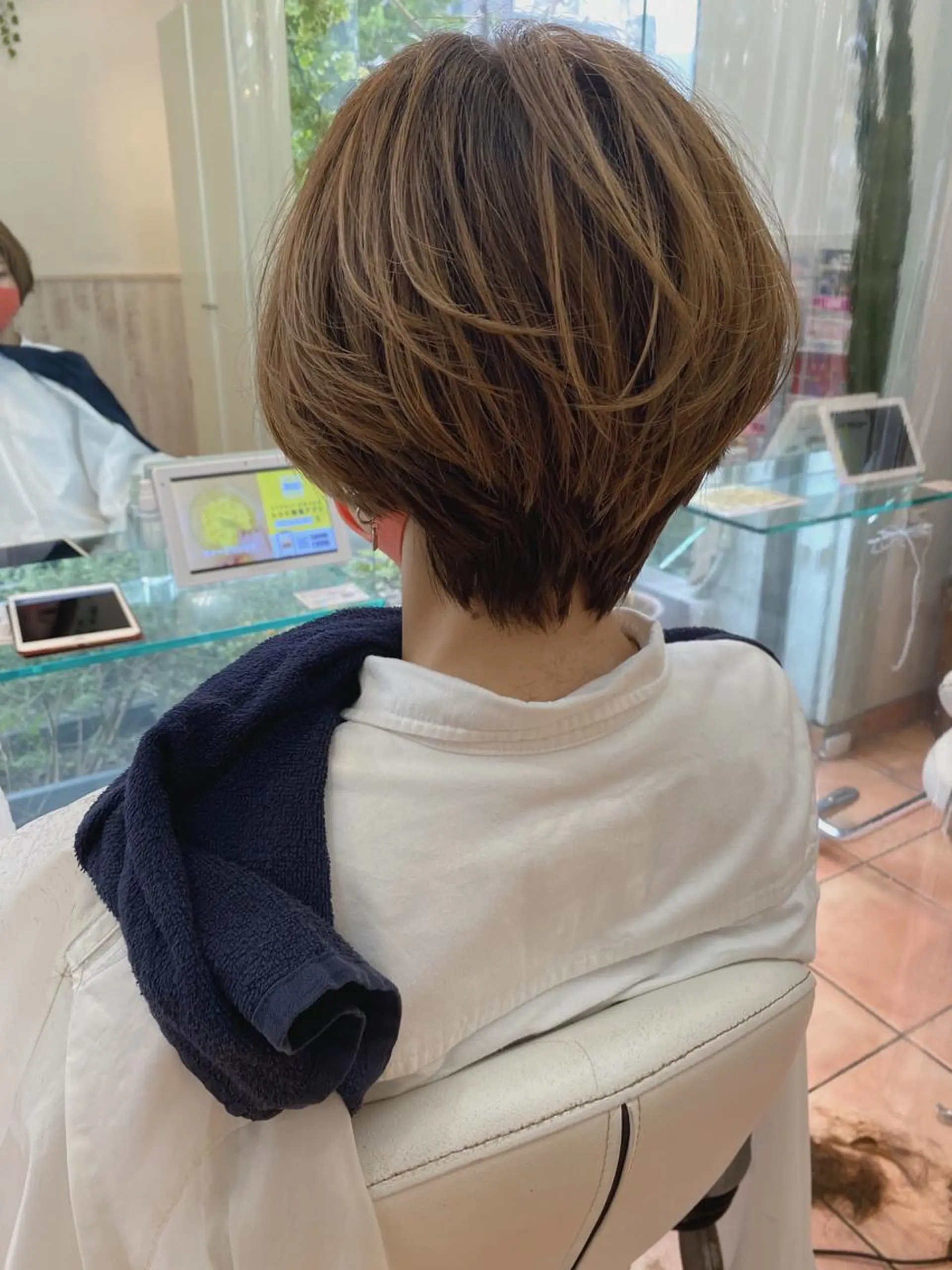 ショート カラー特化 横川　翔希のヘアスタイル