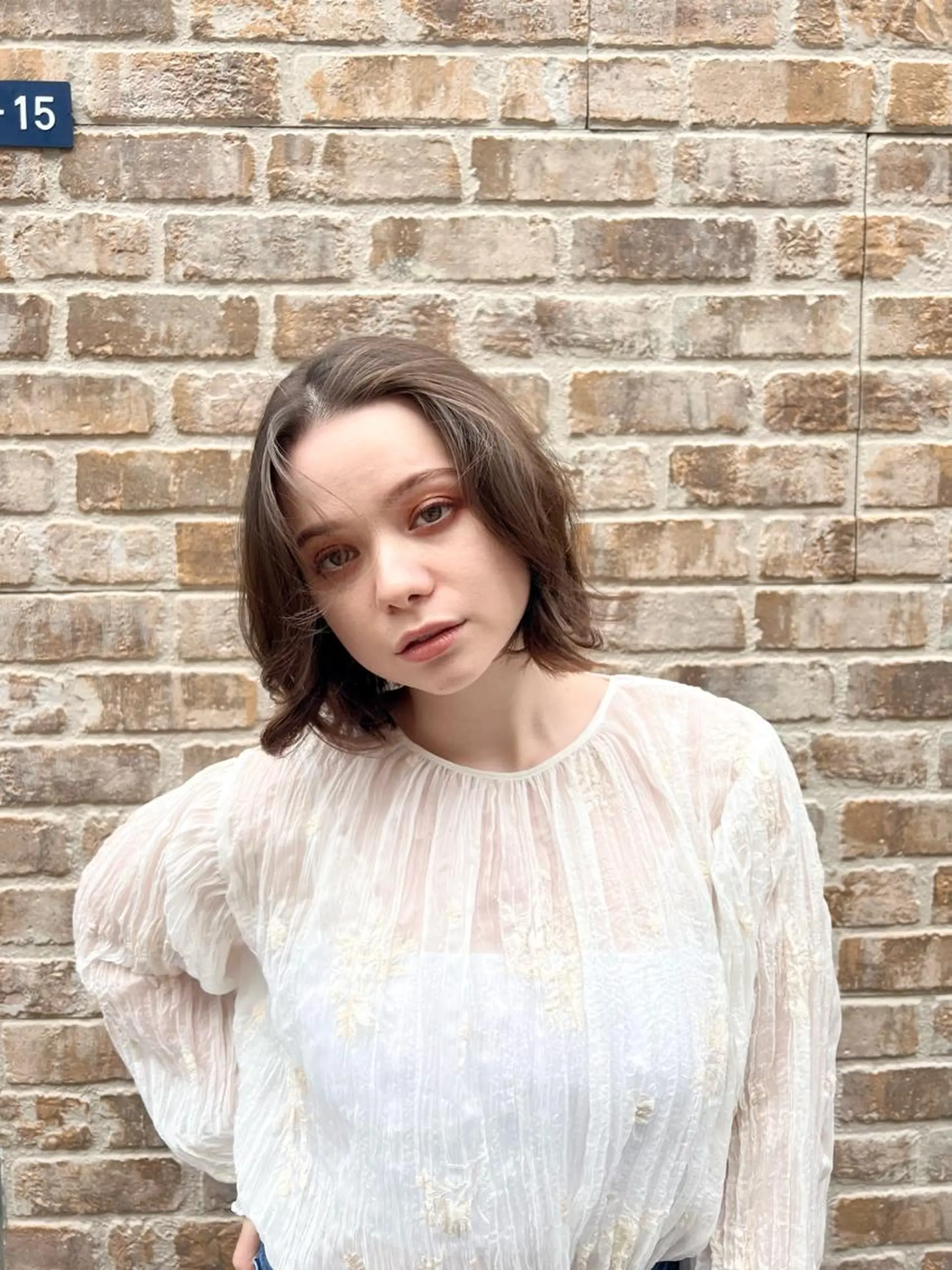 ショート ヘアアレンジ アイブロウ mee.所属・透明感カラー /あづき⭐️のヘアスタイル