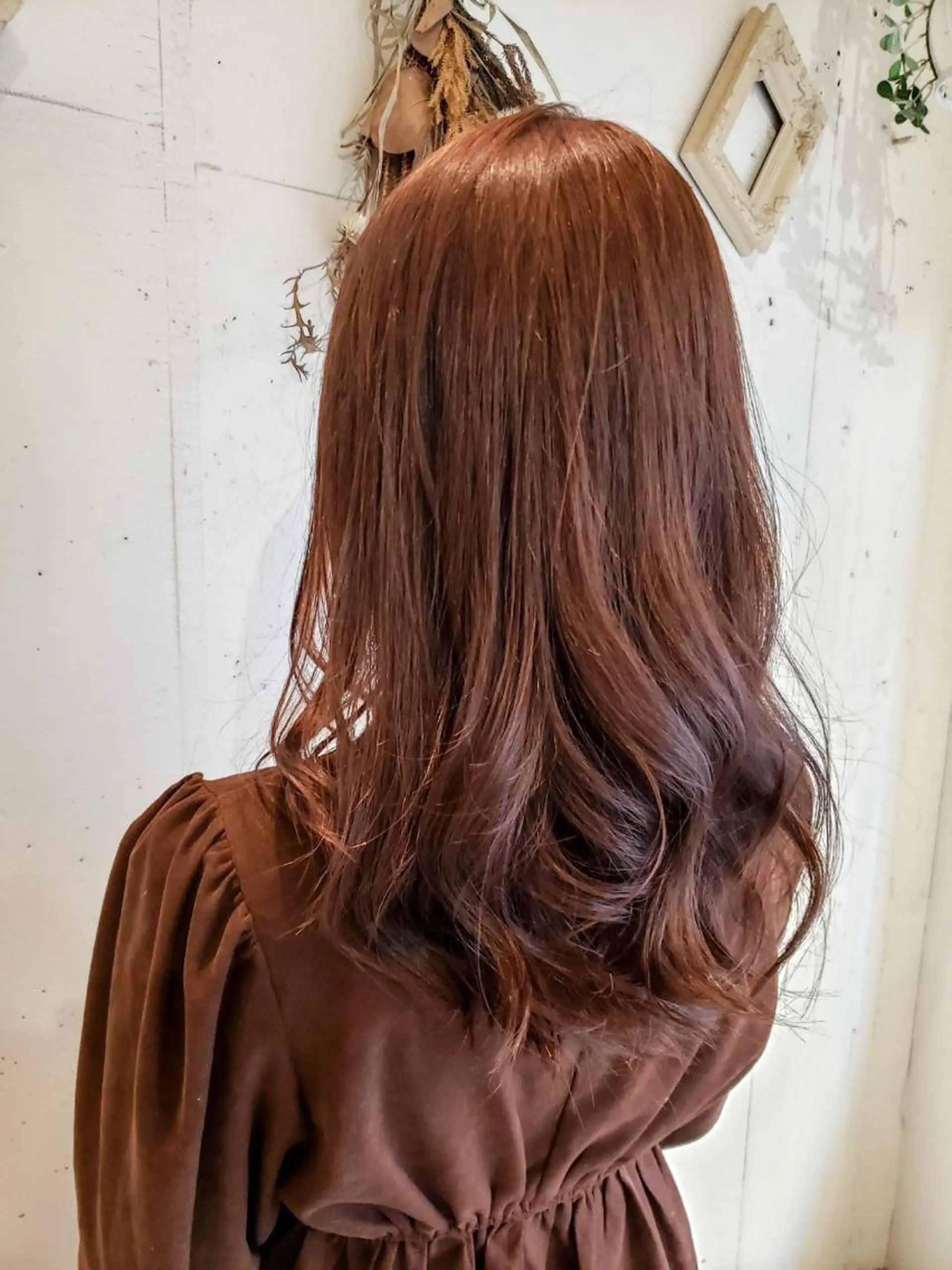 ロング カラー ヘアカラー いまじゅく あおいのヘアスタイル