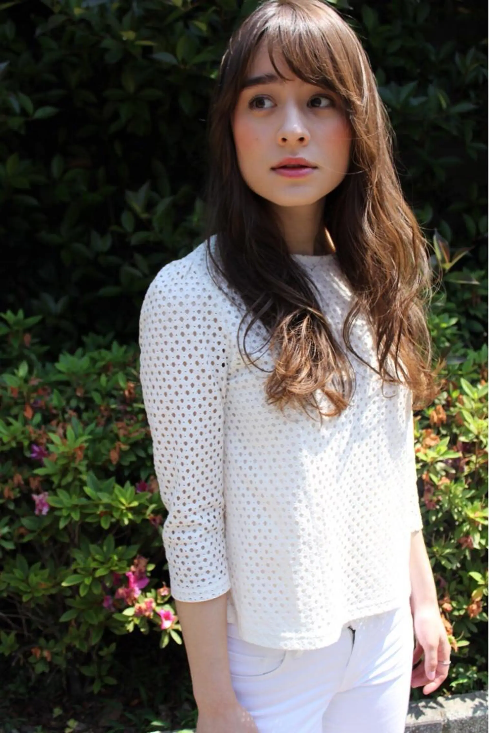 ロング THE DAY所属・AKI HASHIMOTOのヘアスタイル