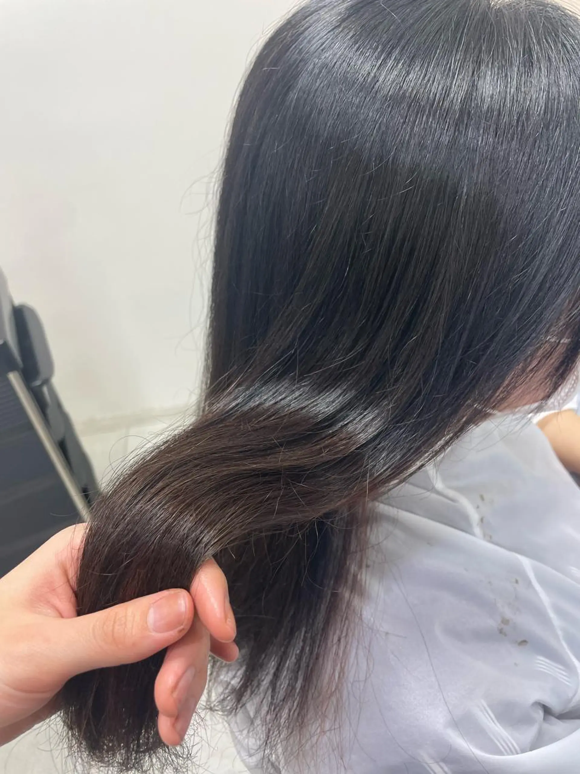 ロング ダブルカラー/韓国 ヘア/さわのあかねのヘアスタイル