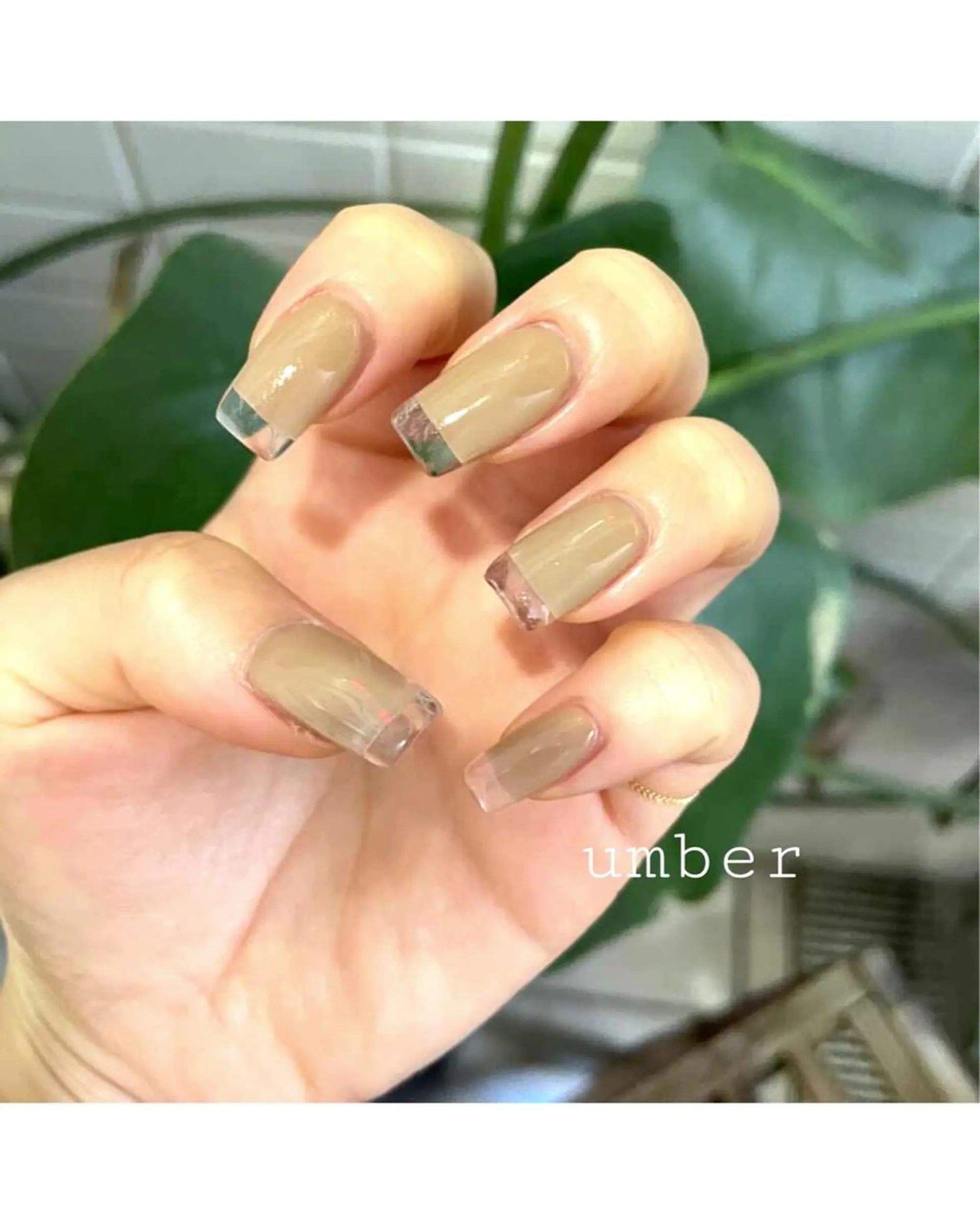 ネイル クリアネイル フットネイル フレンチネイル マグネットネイル メンズネイル umber 三茶1分のネイルデザイン