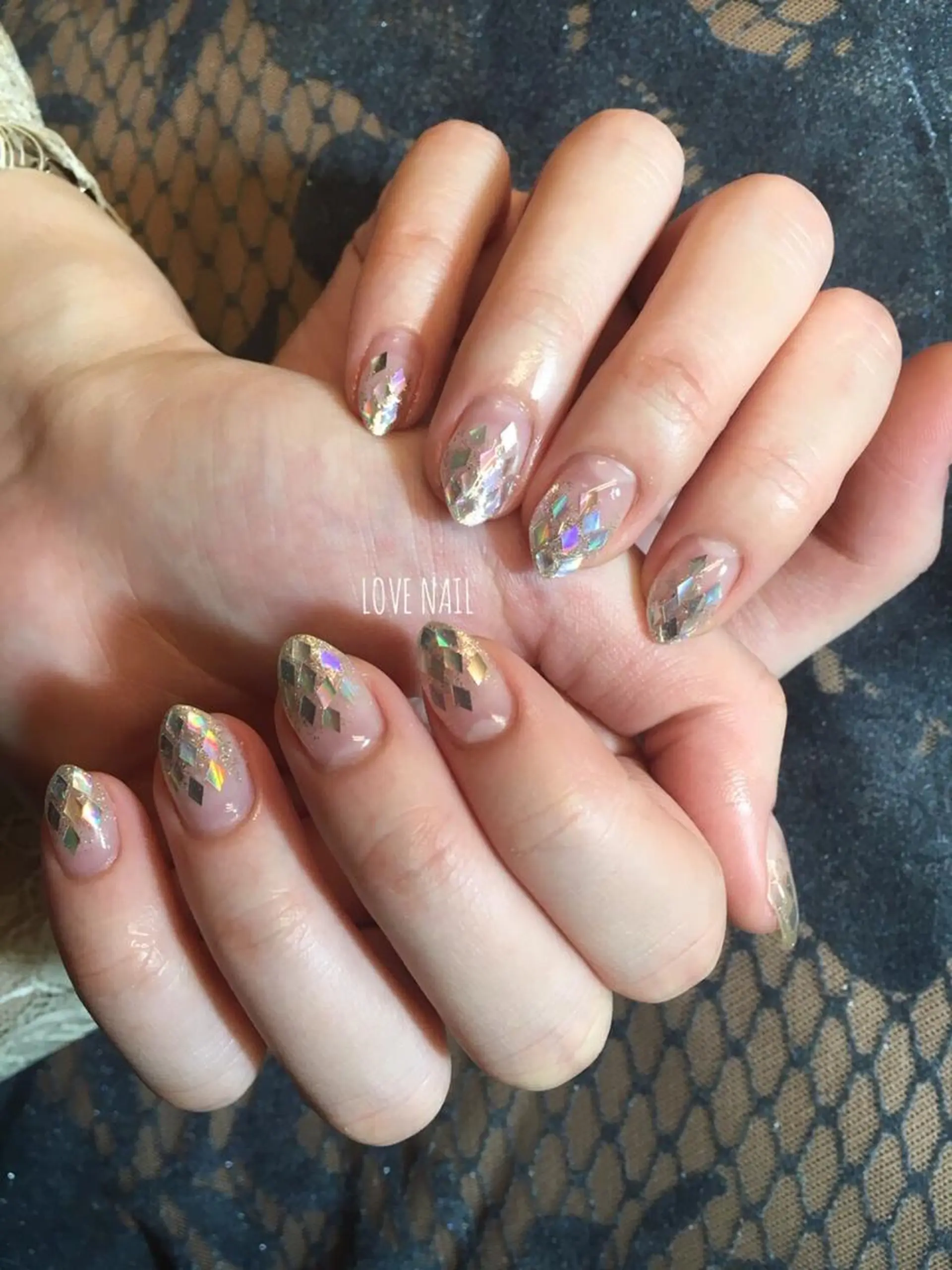 ネイル アートネイル フレンチネイル グラデーション シンプルネイル ハンドネイル LOVE NAIL 💕Sonoのネイルデザイン