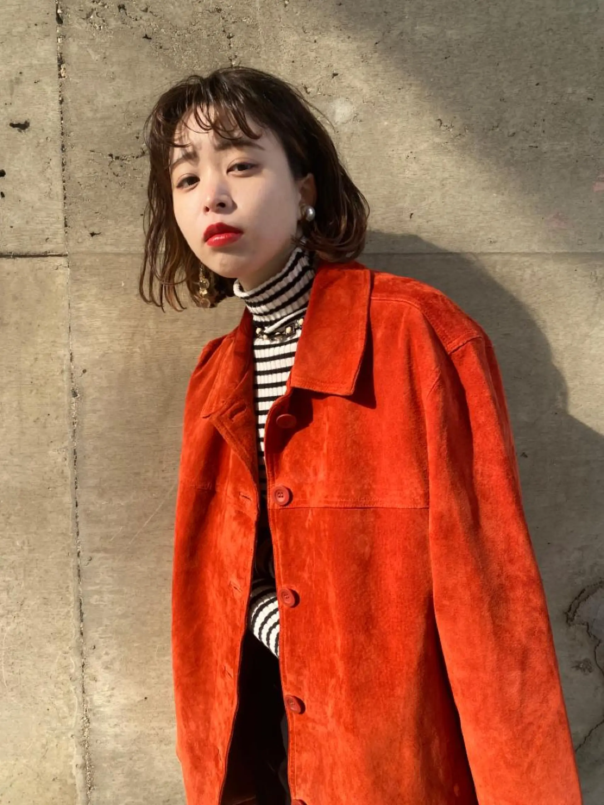 ショート カラー カット パーマ 似合わせ難民お任せ /レイヤー/涌井一光のヘアスタイル