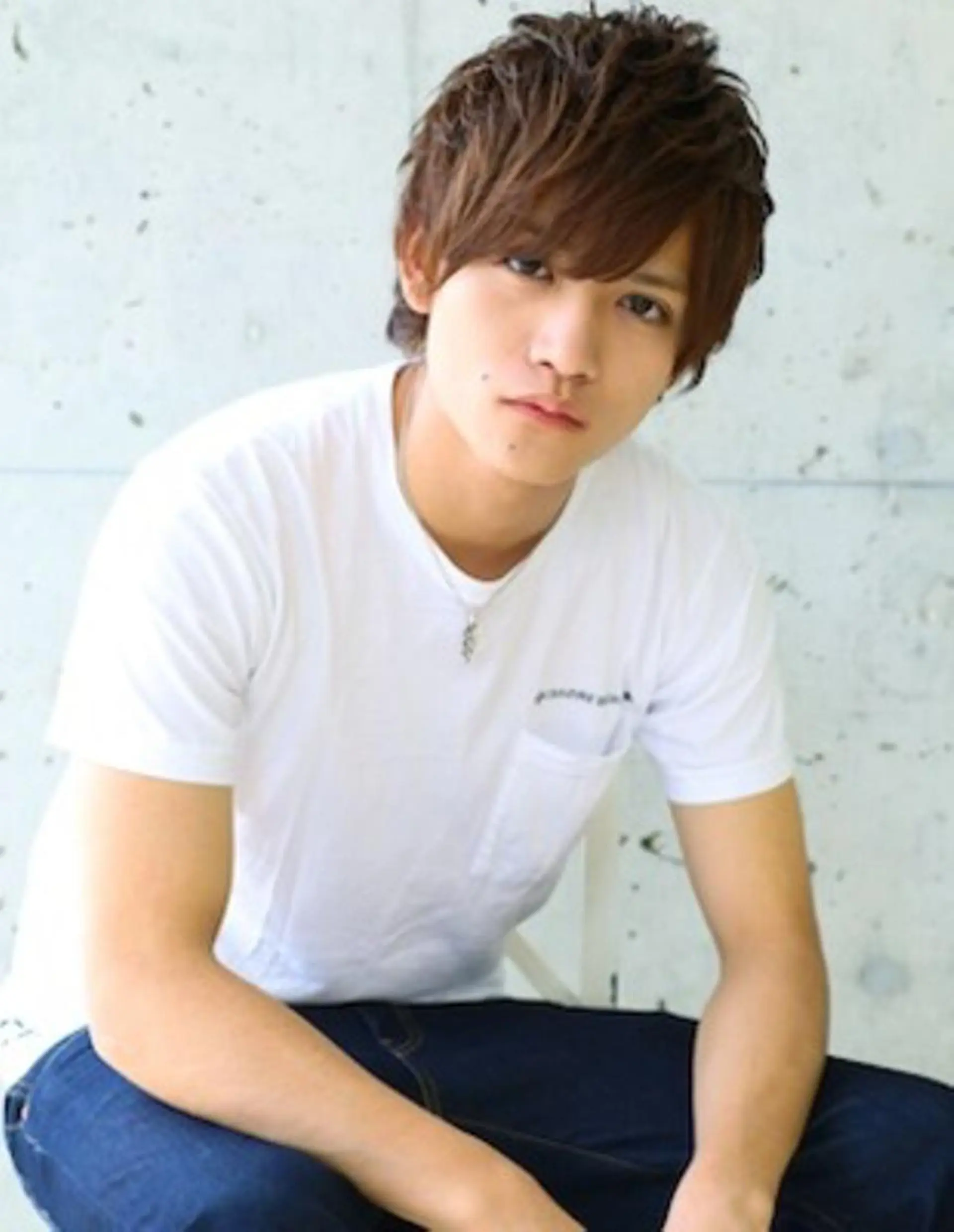 ショート カラー パーマ メンズ Soleria /ソレリア所属・メンズカットのプロ 田中慎一のヘアスタイル