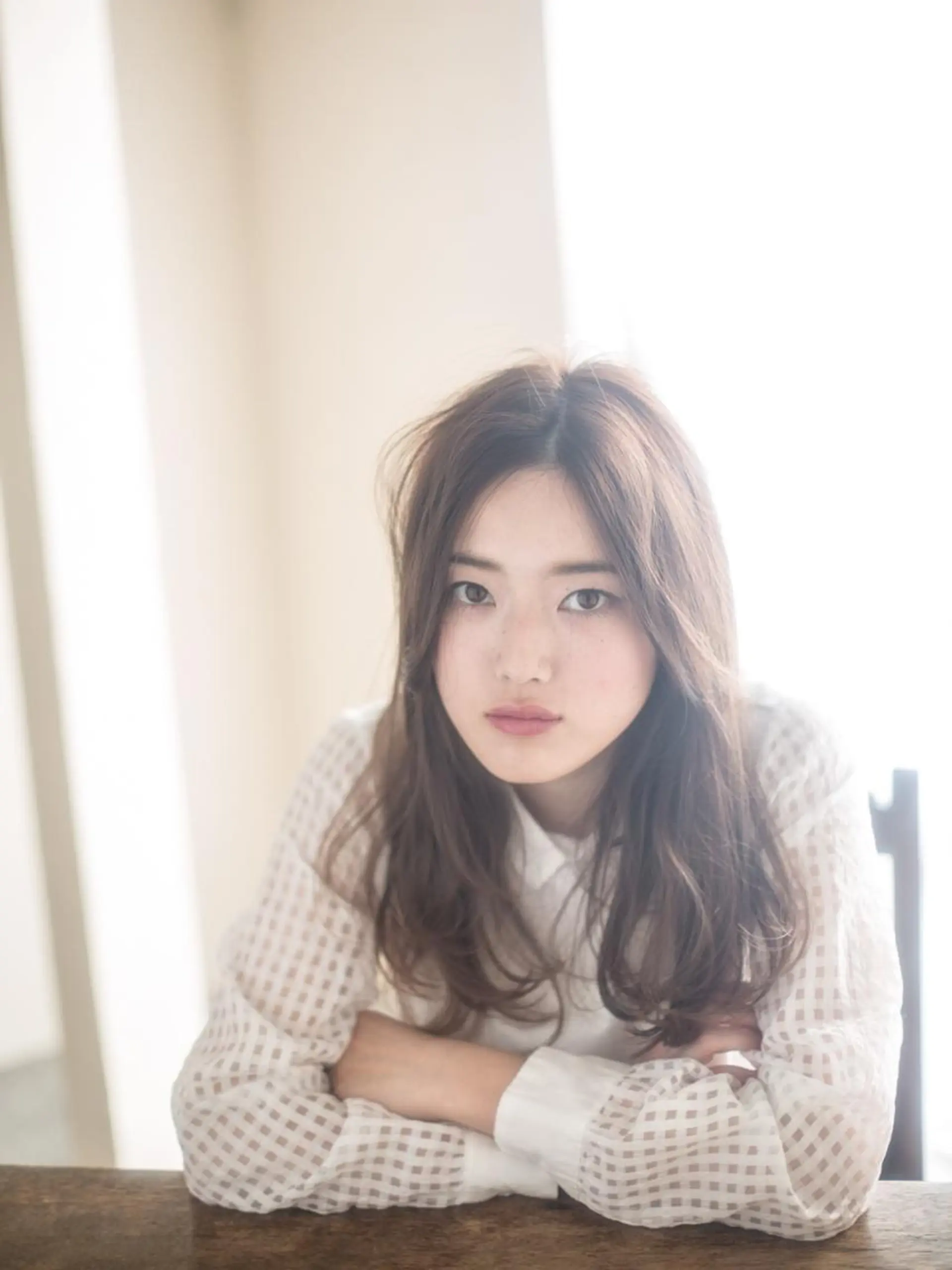 ロング ヤナ マネージャーのヘアスタイル