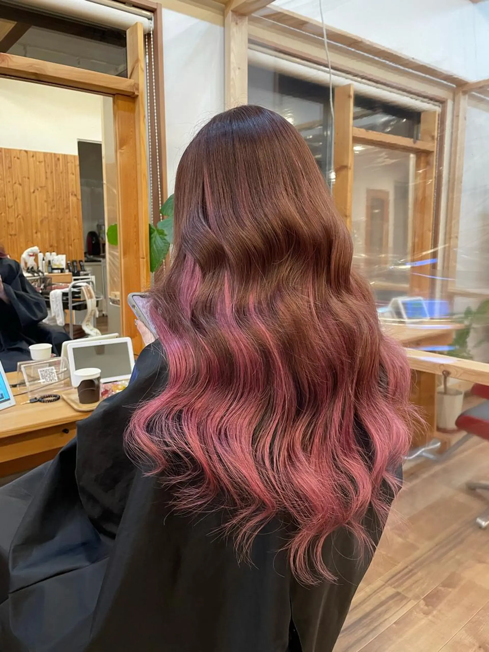 ロング カラー カット ヘアカラー エクステ エクステ/髪質改善/ rita/フルヤマのヘアスタイル