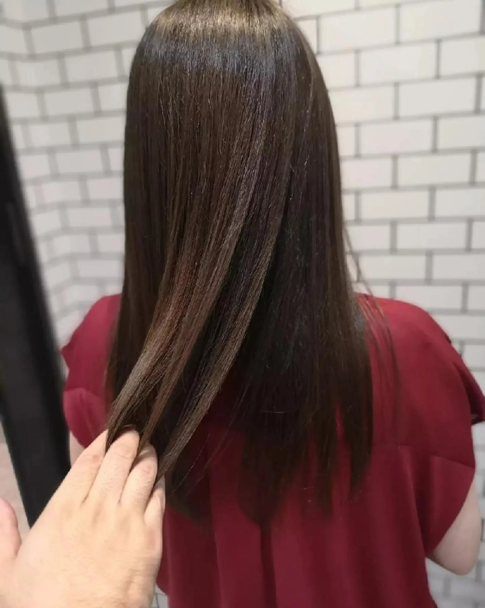 セミロング ヘアアレンジ カラー カット トリートメント 艶髪×美髪✨ newi八王子のヘアスタイル