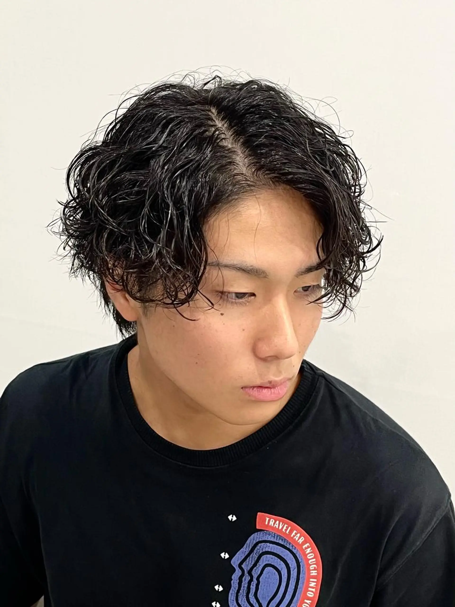 パーマ メンズ 🏁片倉 玲旺🏁のヘアスタイル