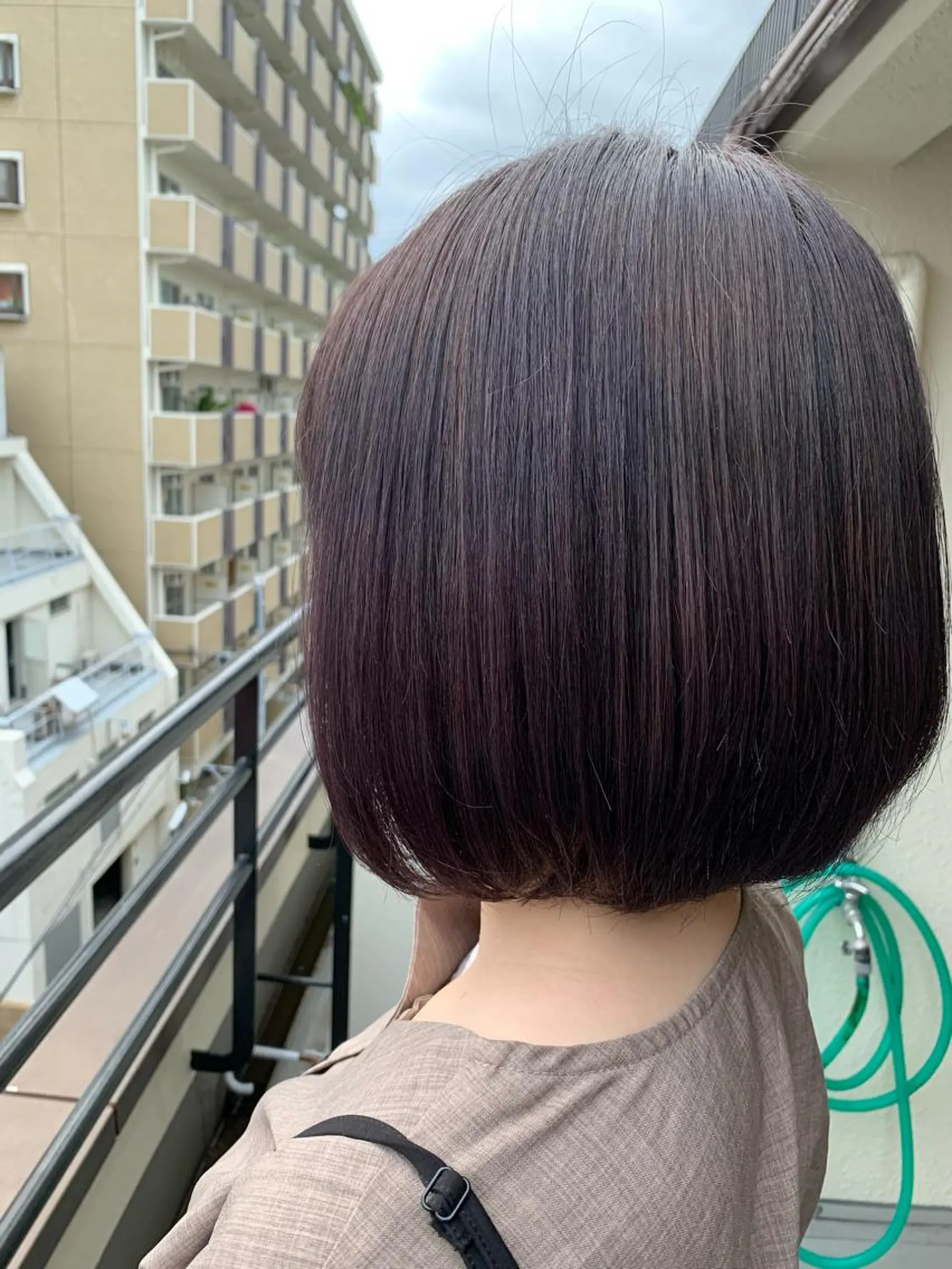 ショート カラー 髪質改善色素改善特化 keiのヘアスタイル