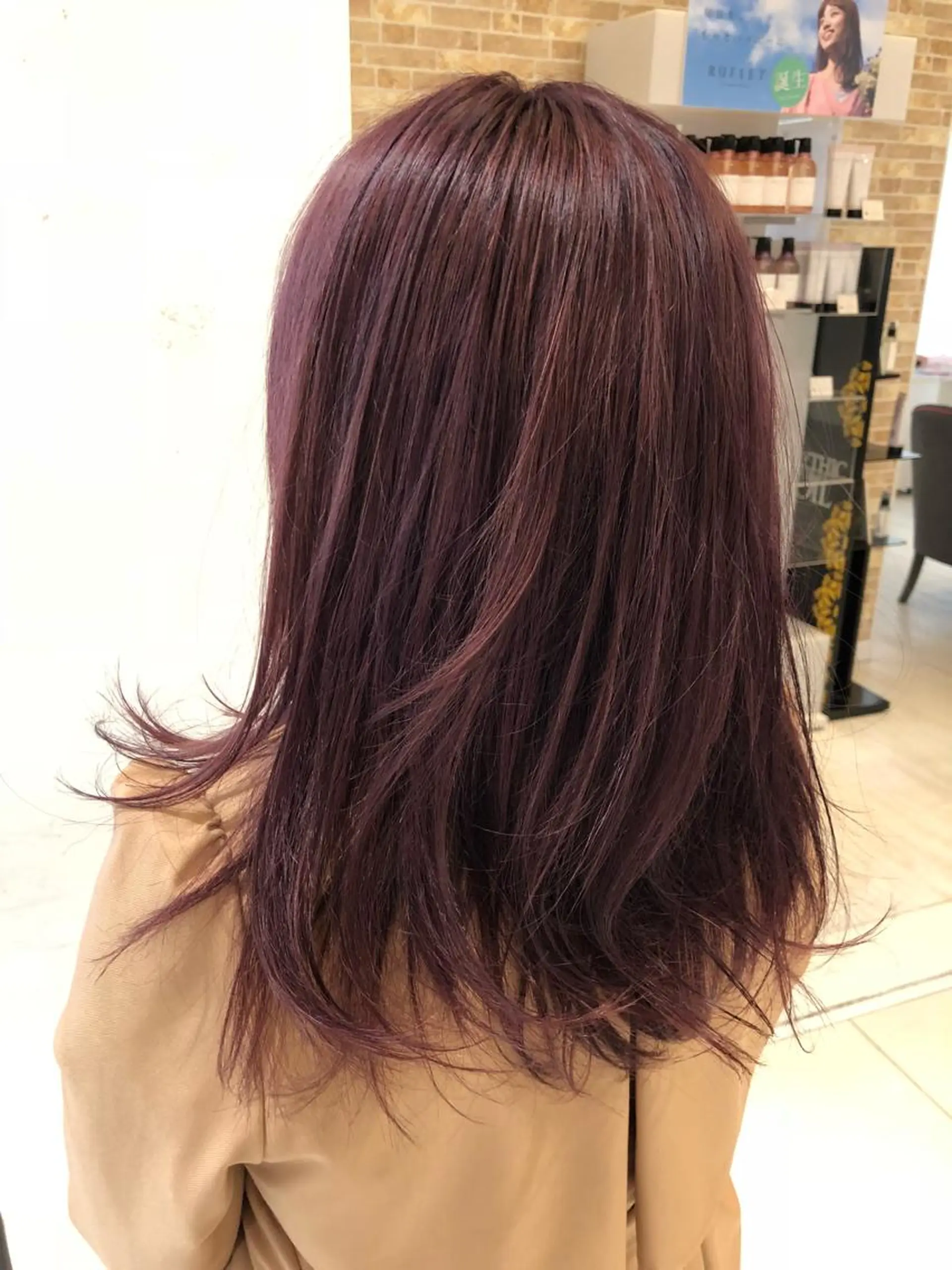 セミロング 福元 保雄のヘアスタイル