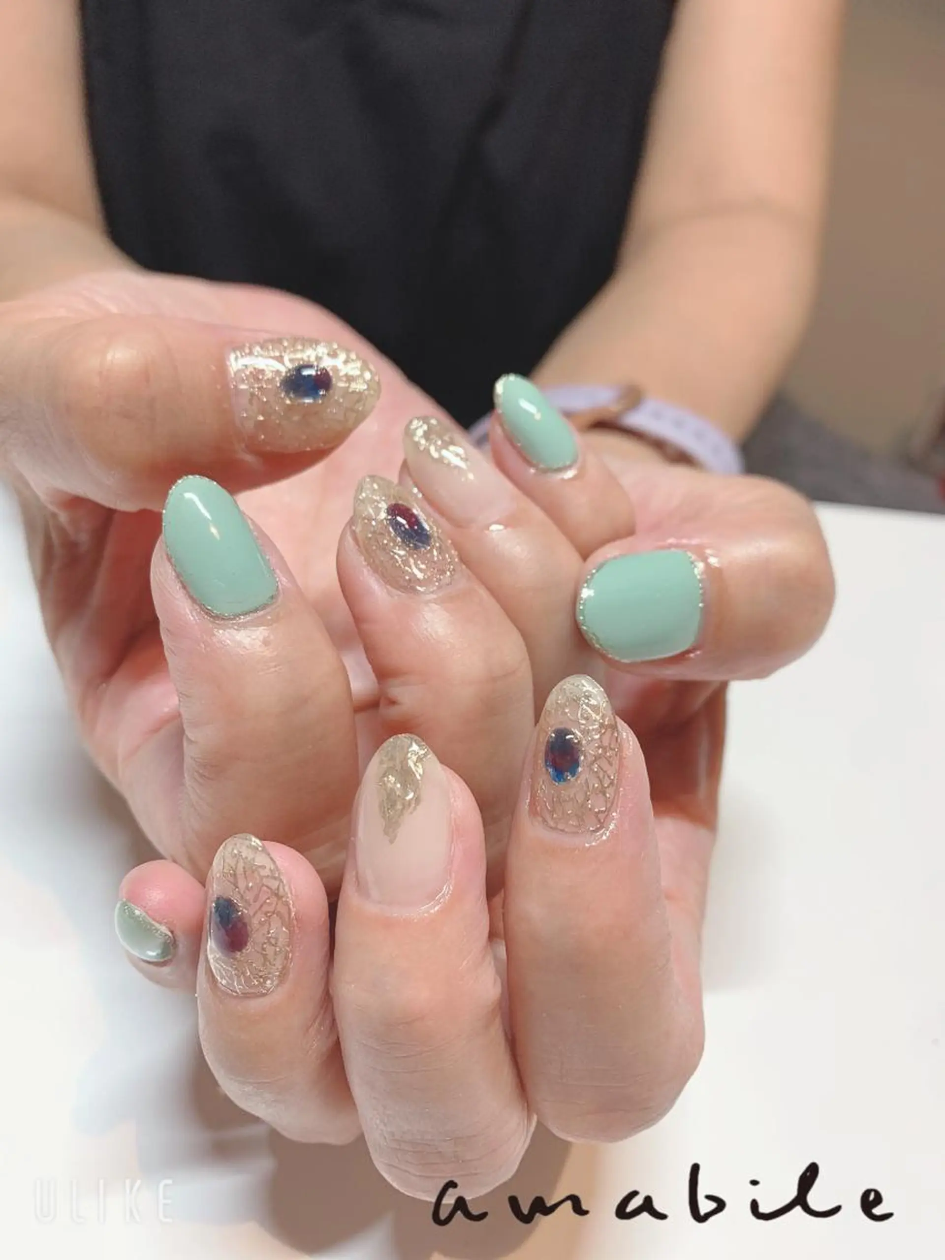 ネイル amabile nailのネイルデザイン