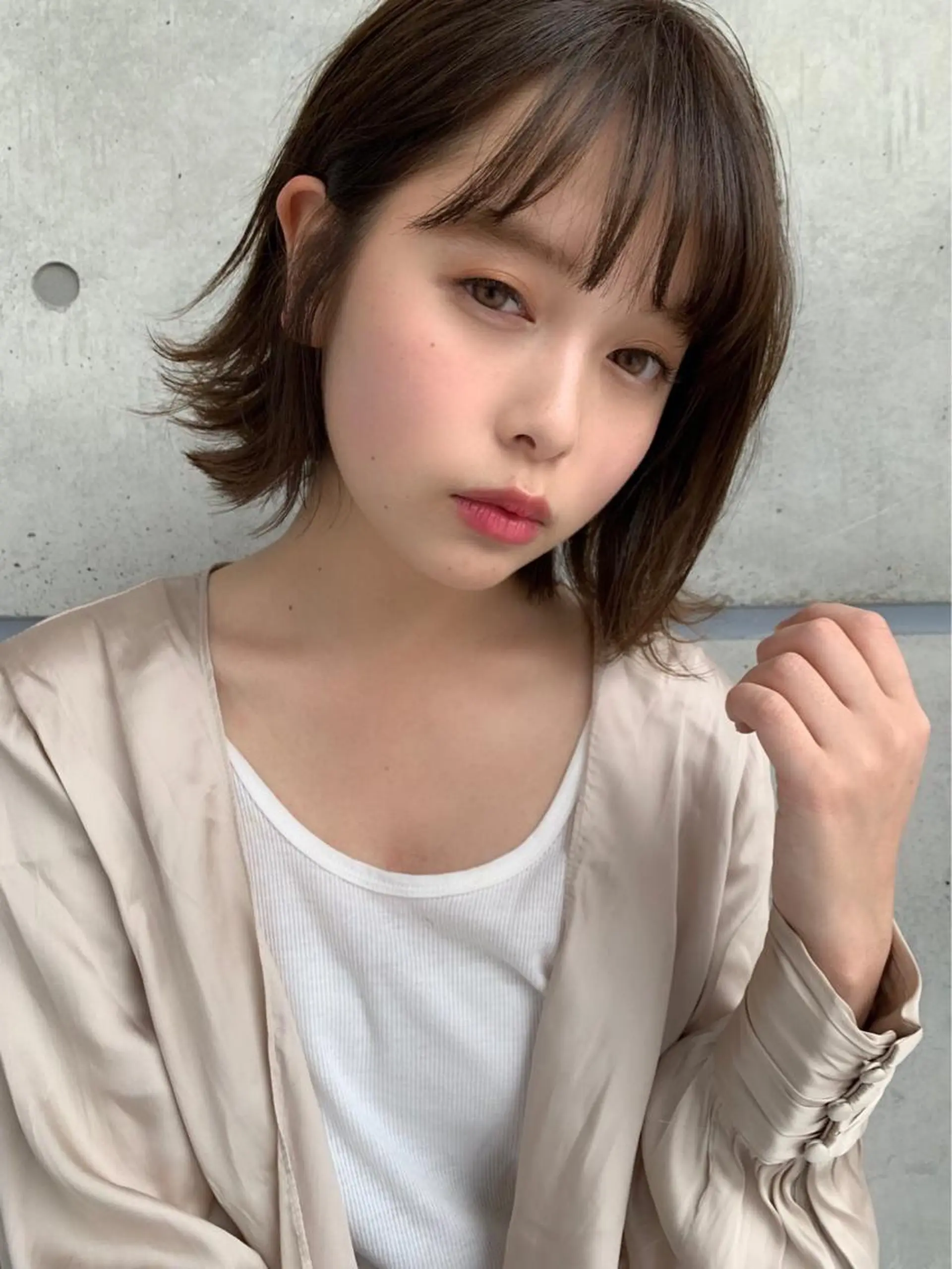 ミディアム ヘアアレンジ salowin新宿East3階所属・艶美髪/髪質改善 /縮毛矯正/木元渓太のヘアスタイル