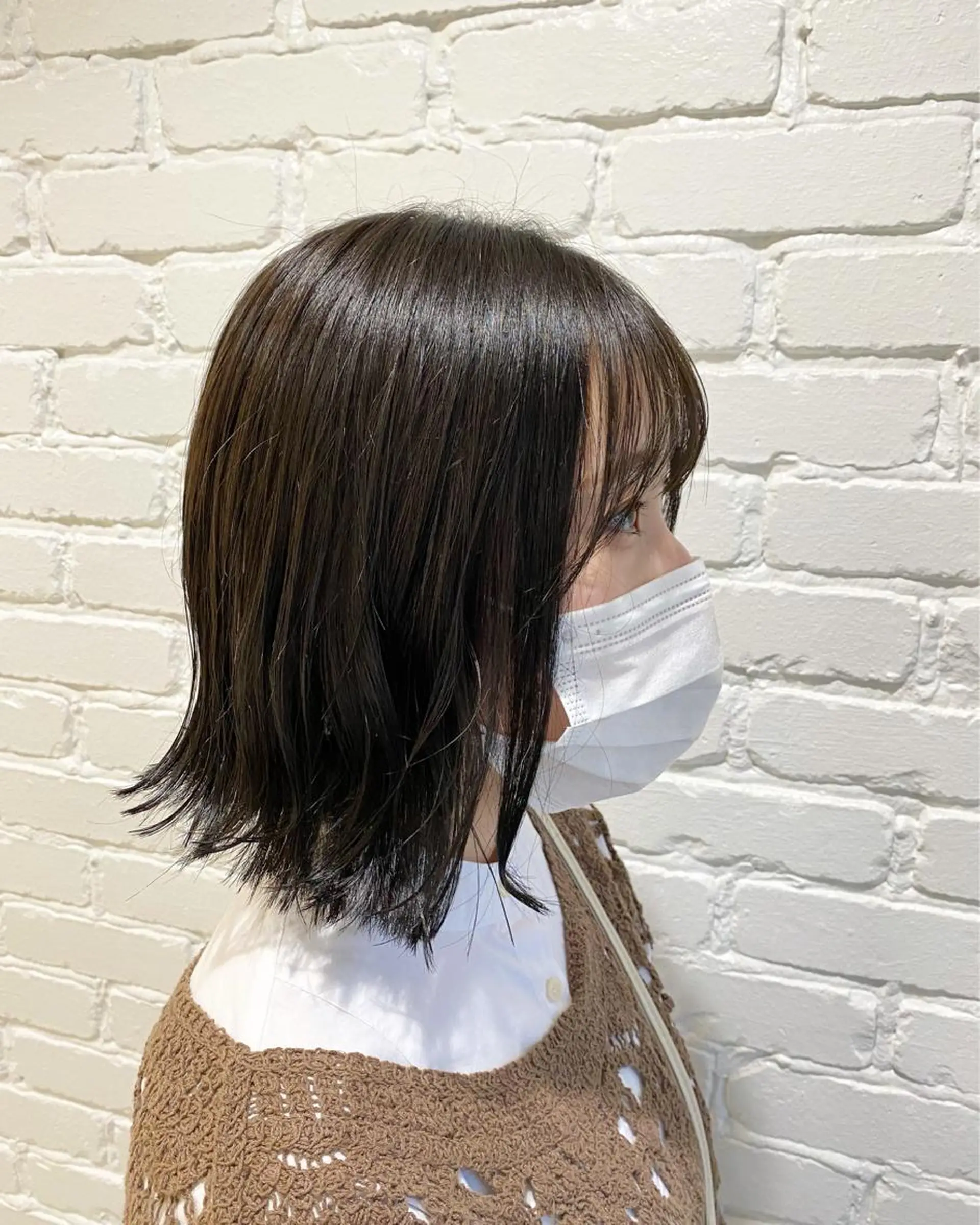 ミディアム 韓国ヘア⭐️石原 宏武⭐️のヘアスタイル