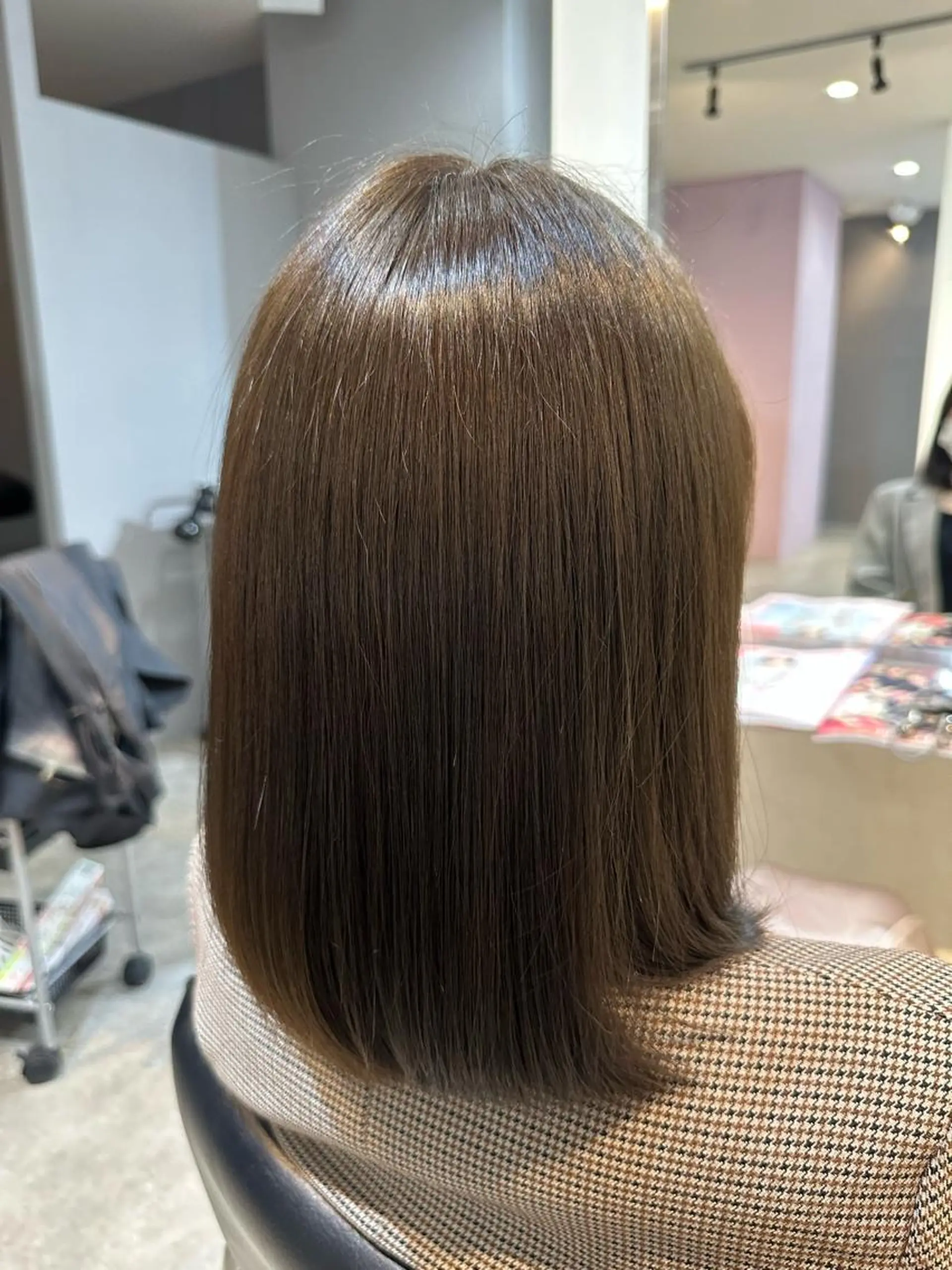 ミディアム ヘアカラー トリートメント SEED　LUXBE所属・髪質改善/小顔 レイヤー/yasuのヘアスタイル