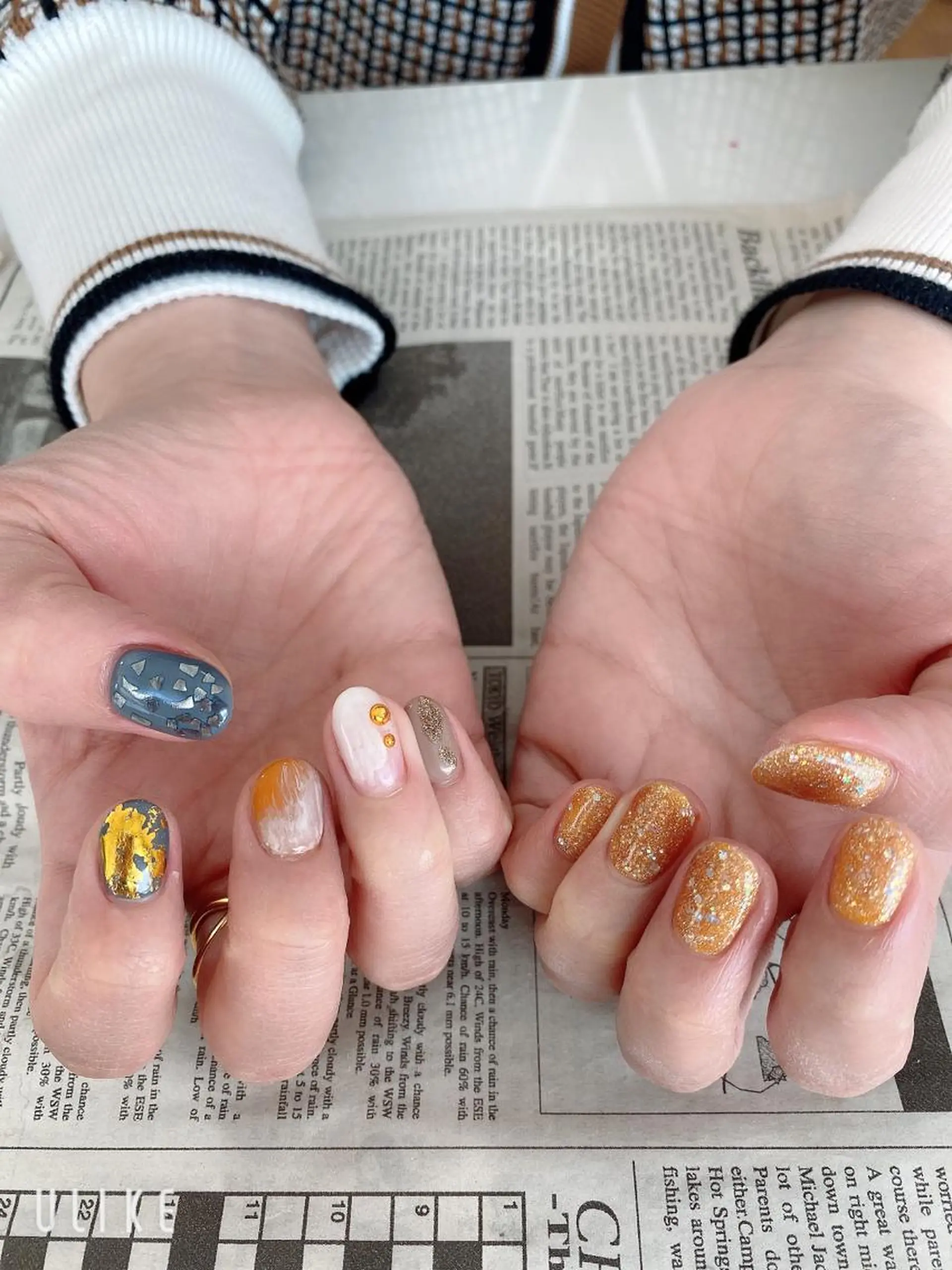 ネイル ハンドネイル ハンドケア 森山 舞のネイルデザイン