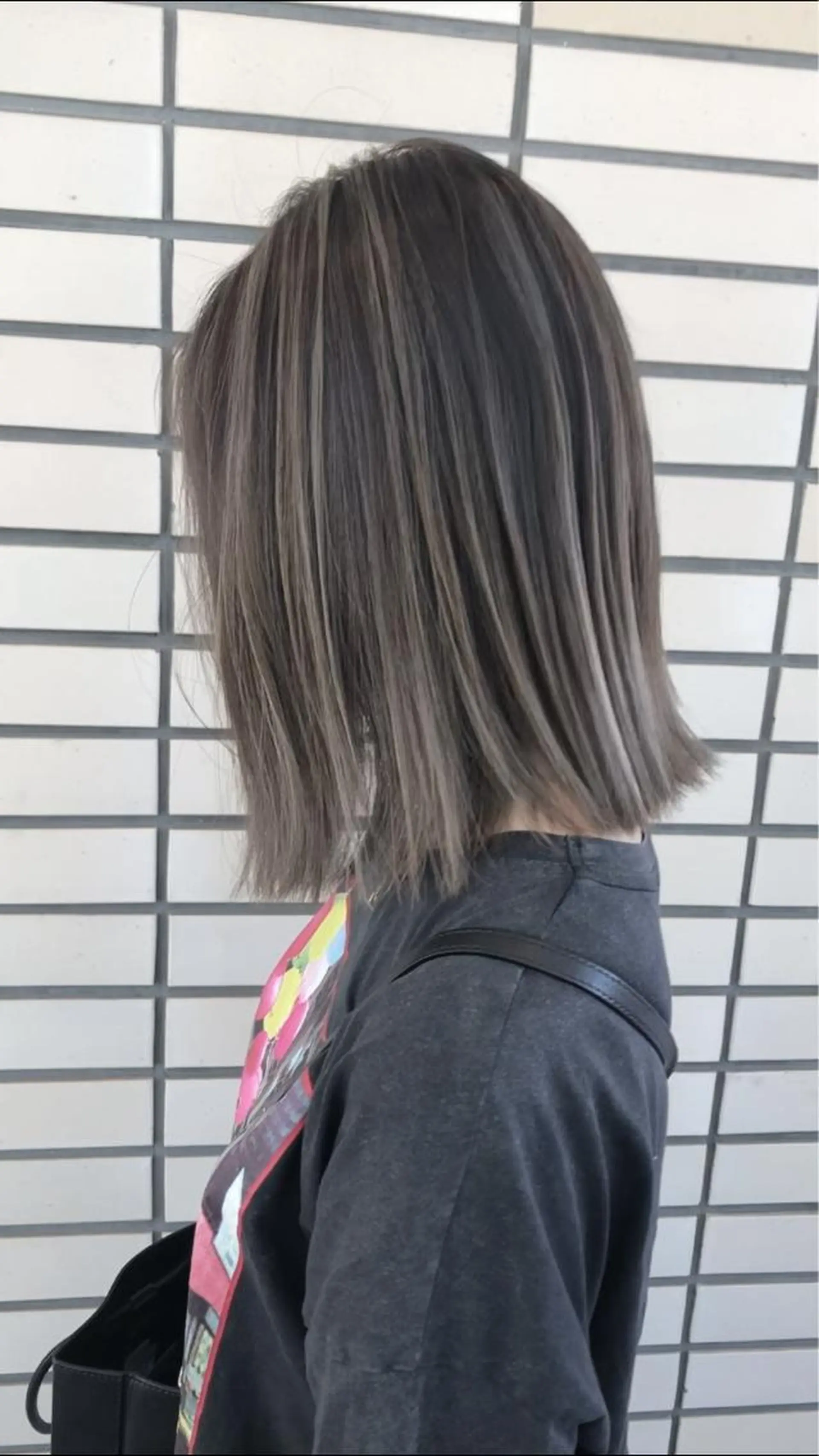 ミディアム カラー ハイライトカラー ハイライト ヘアカラー 2nd所属・🤍2nd🤍田所 美希のヘアスタイル