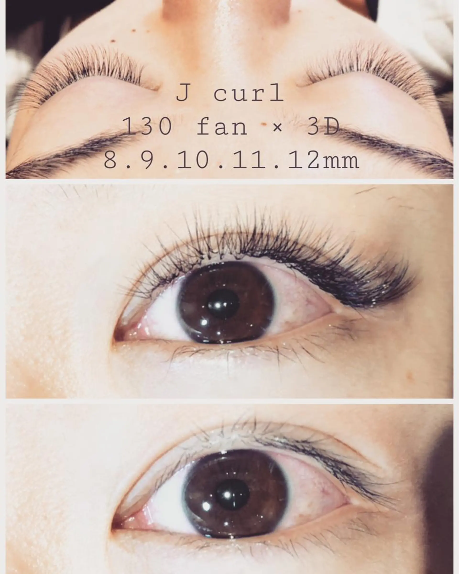 マツエク・マツパ mimośa. EyeDesignのマツエク・マツパデザイン