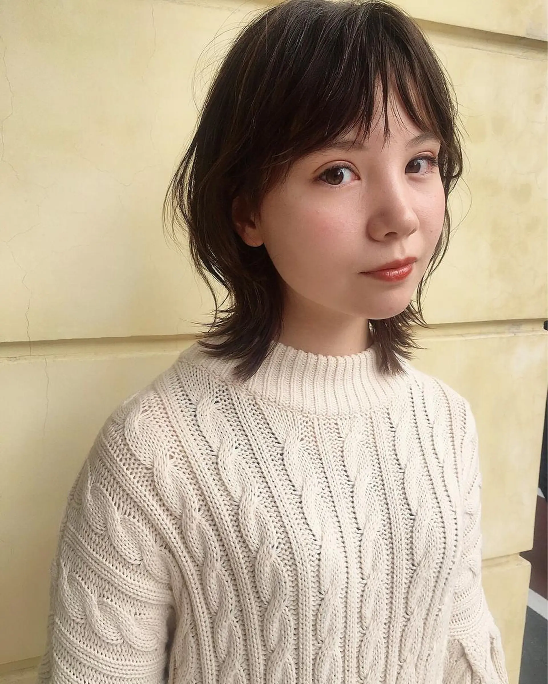 ミディアム 鎌倉 彩のヘアスタイル