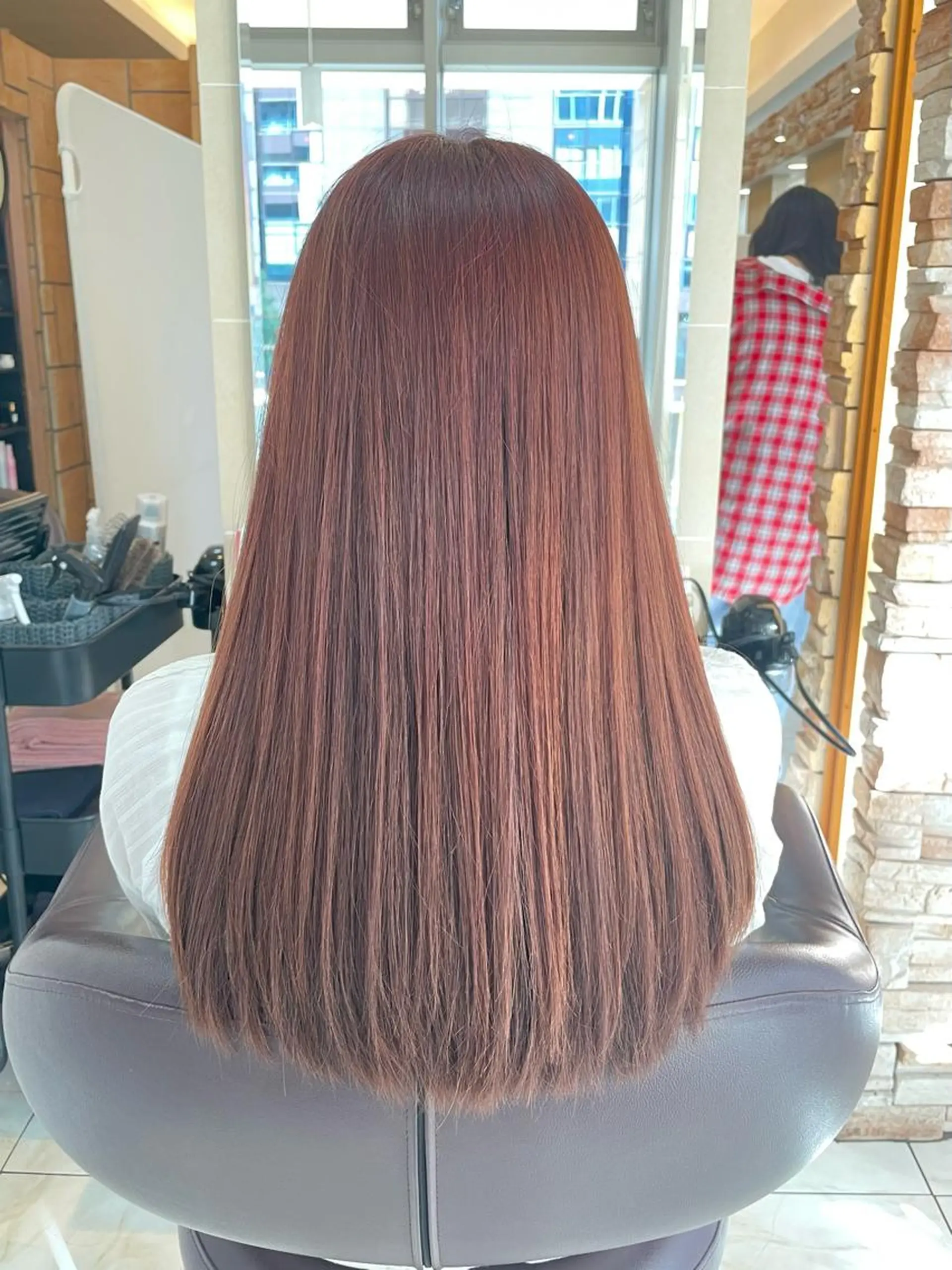 ロング ヘアカラー 新籾 尚哉のヘアスタイル