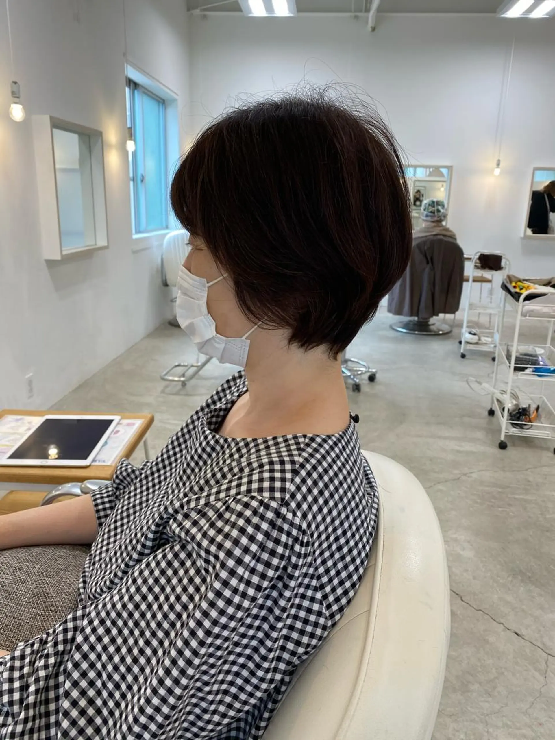 ショート やまぐち もえかのヘアスタイル