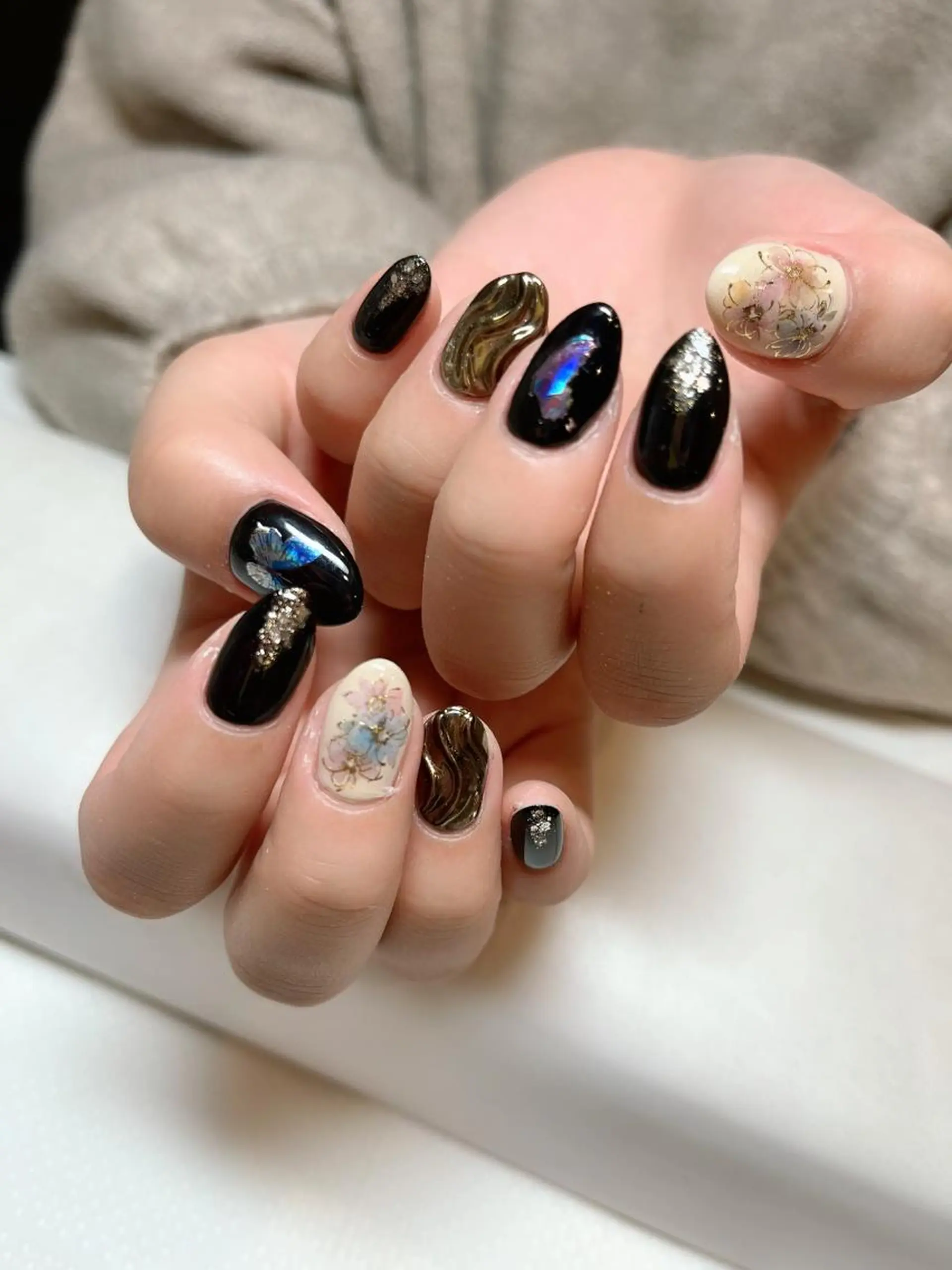 ネイル Protea ❁⃘*.ﾟ清家 美穂のネイルデザイン