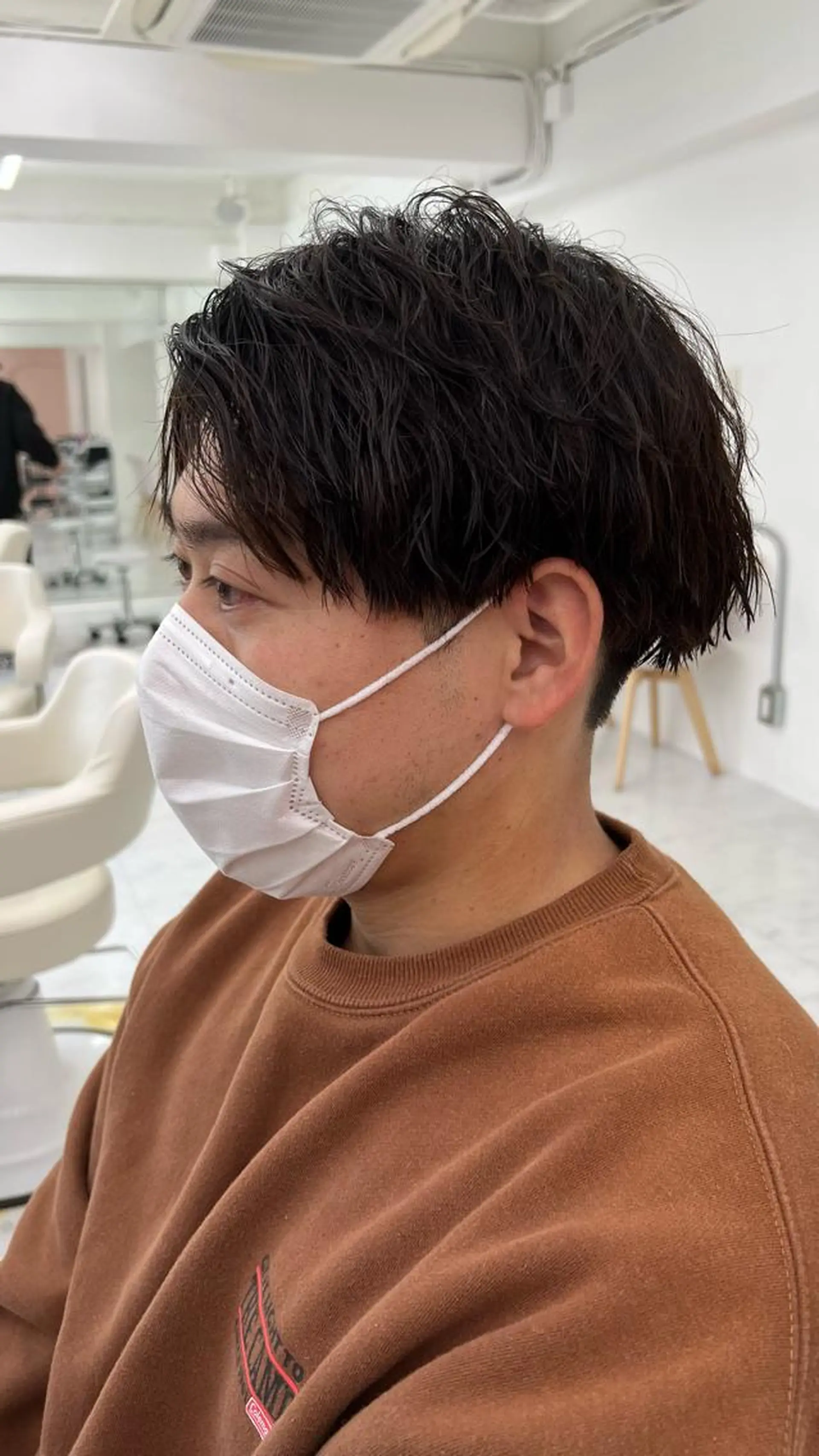 パーマ メンズ カット パーマ .Hallis所属・🔥メンズ特化🔥 永瀬椋のヘアスタイル