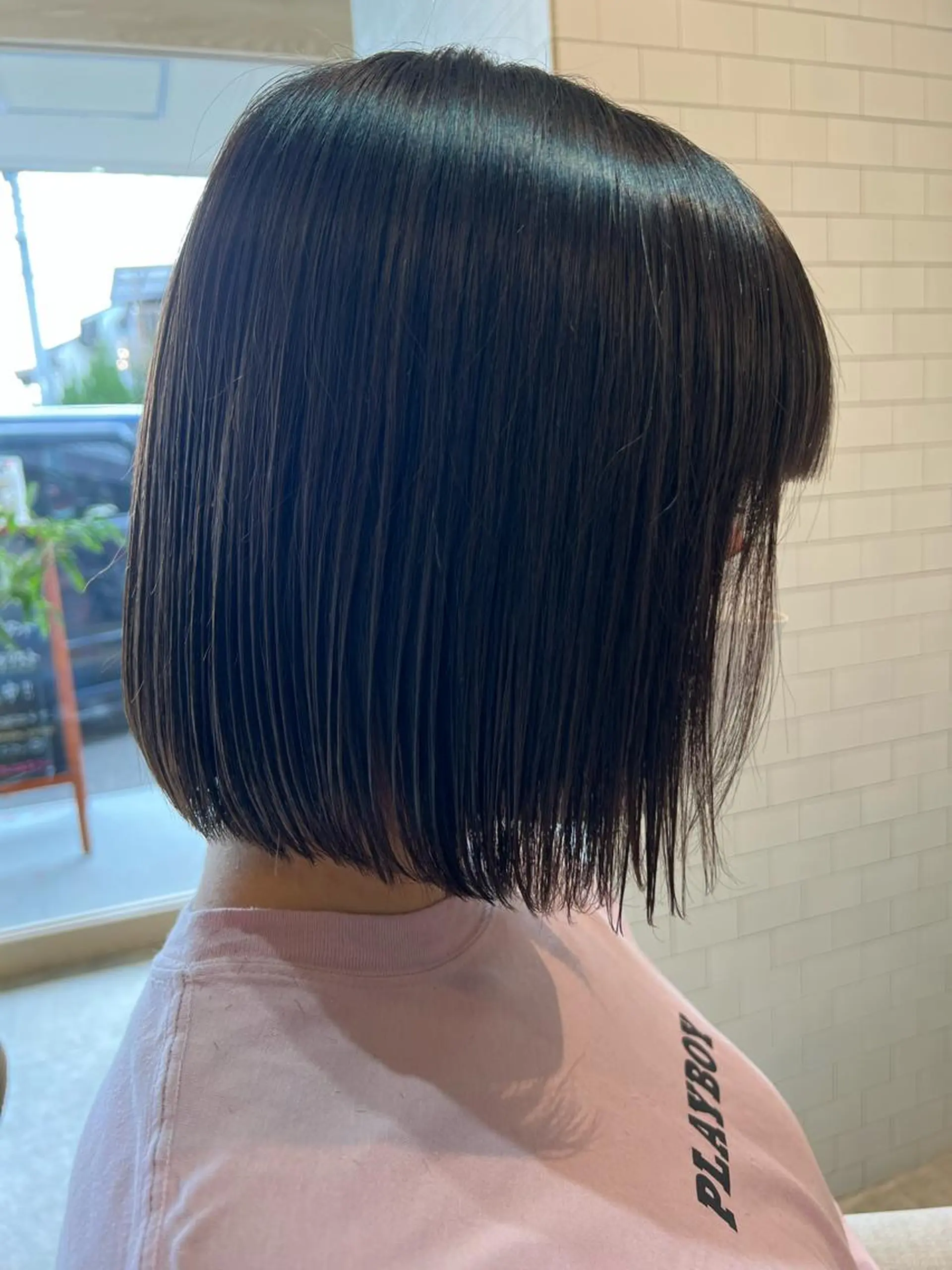 ショート ぱつボブ/ ショート/YUKIのヘアスタイル