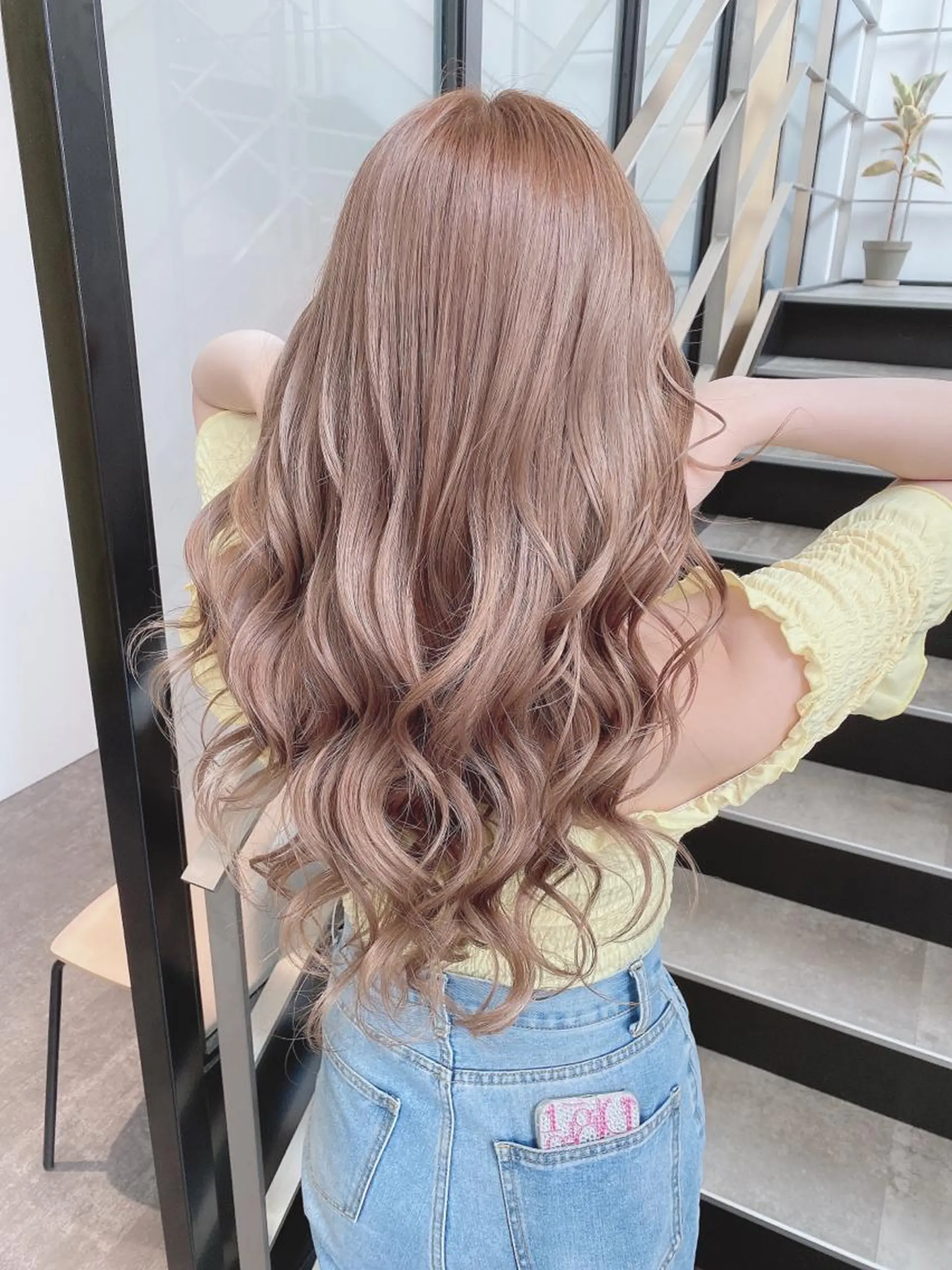 ロング カラー ヘアカラー 【Diar】オーナー アキヨシケンタのヘアスタイル