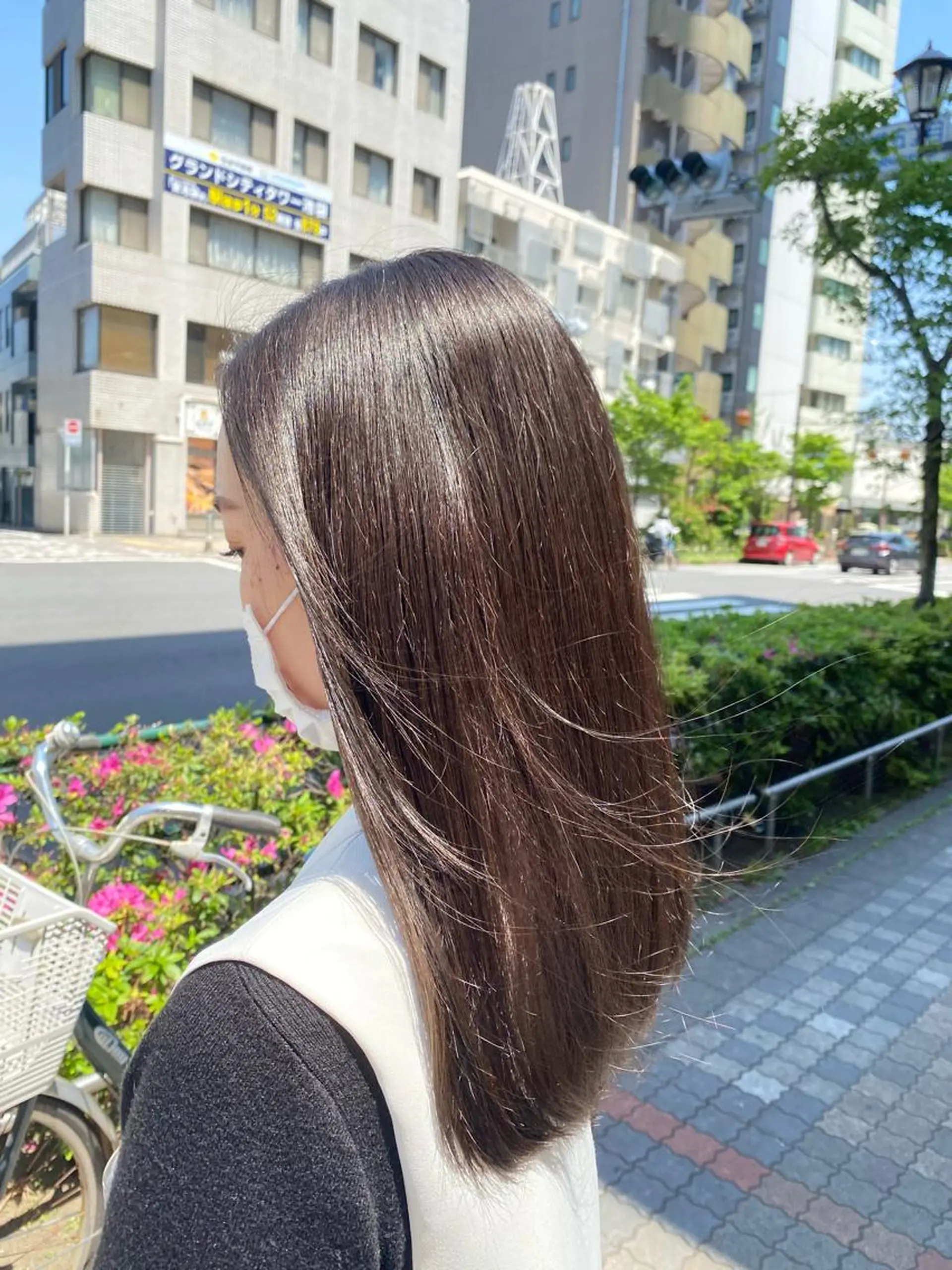 ロング 渡辺 右京/Prism池袋のヘアスタイル