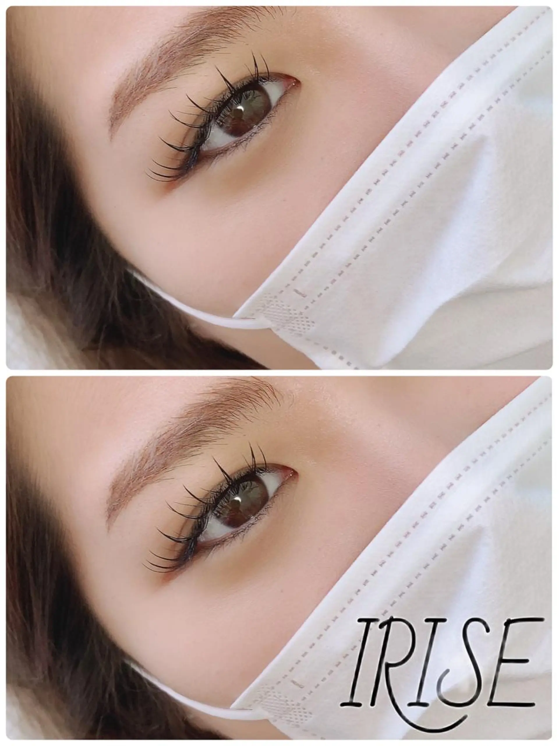 マツエク・マツパ 束感まつ毛 フラットラッシュ salon de   irise所属・salon de iriseのマツエク・マツパデザイン