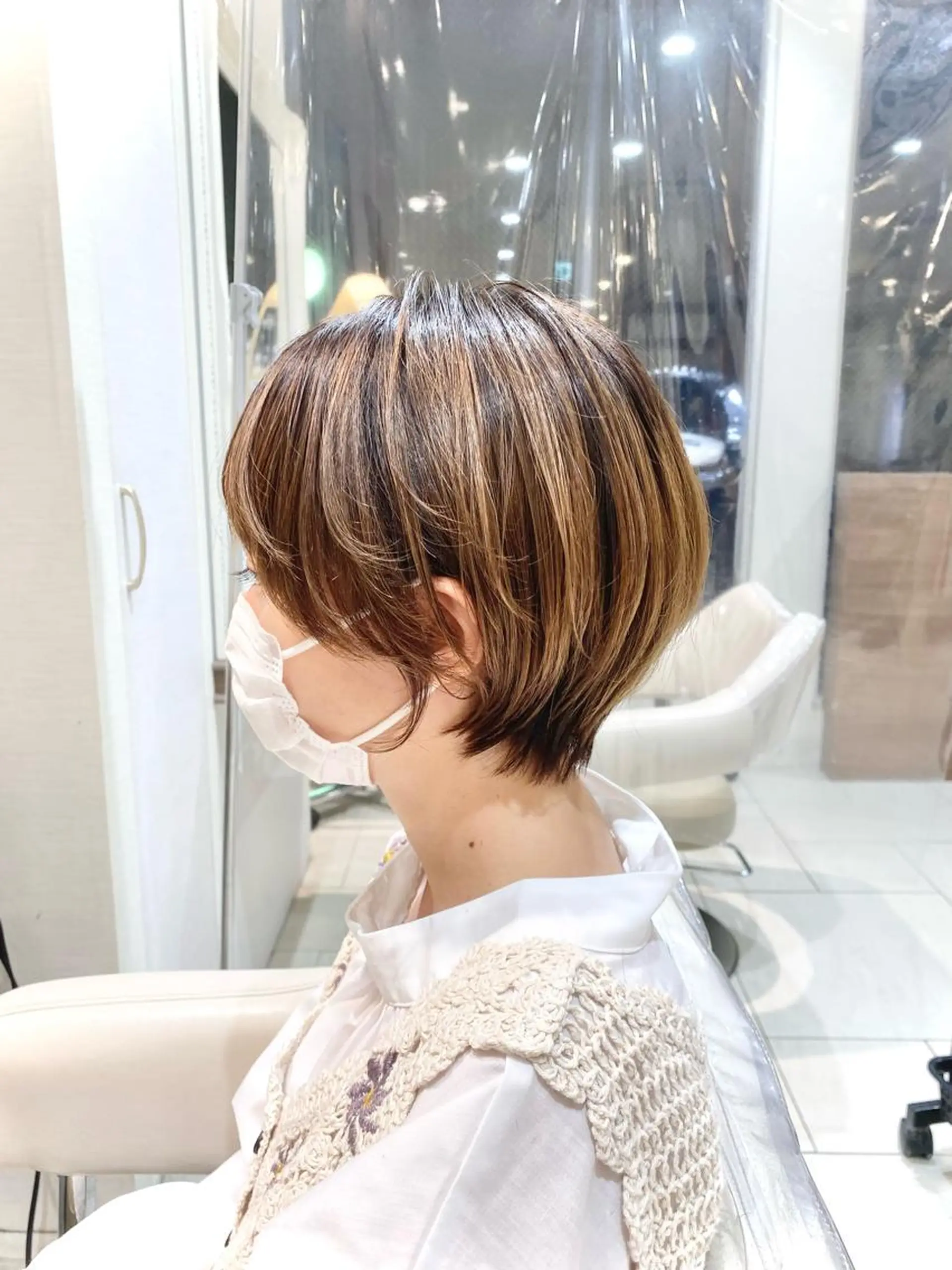 ショート カラー 横山 直輝のヘアスタイル