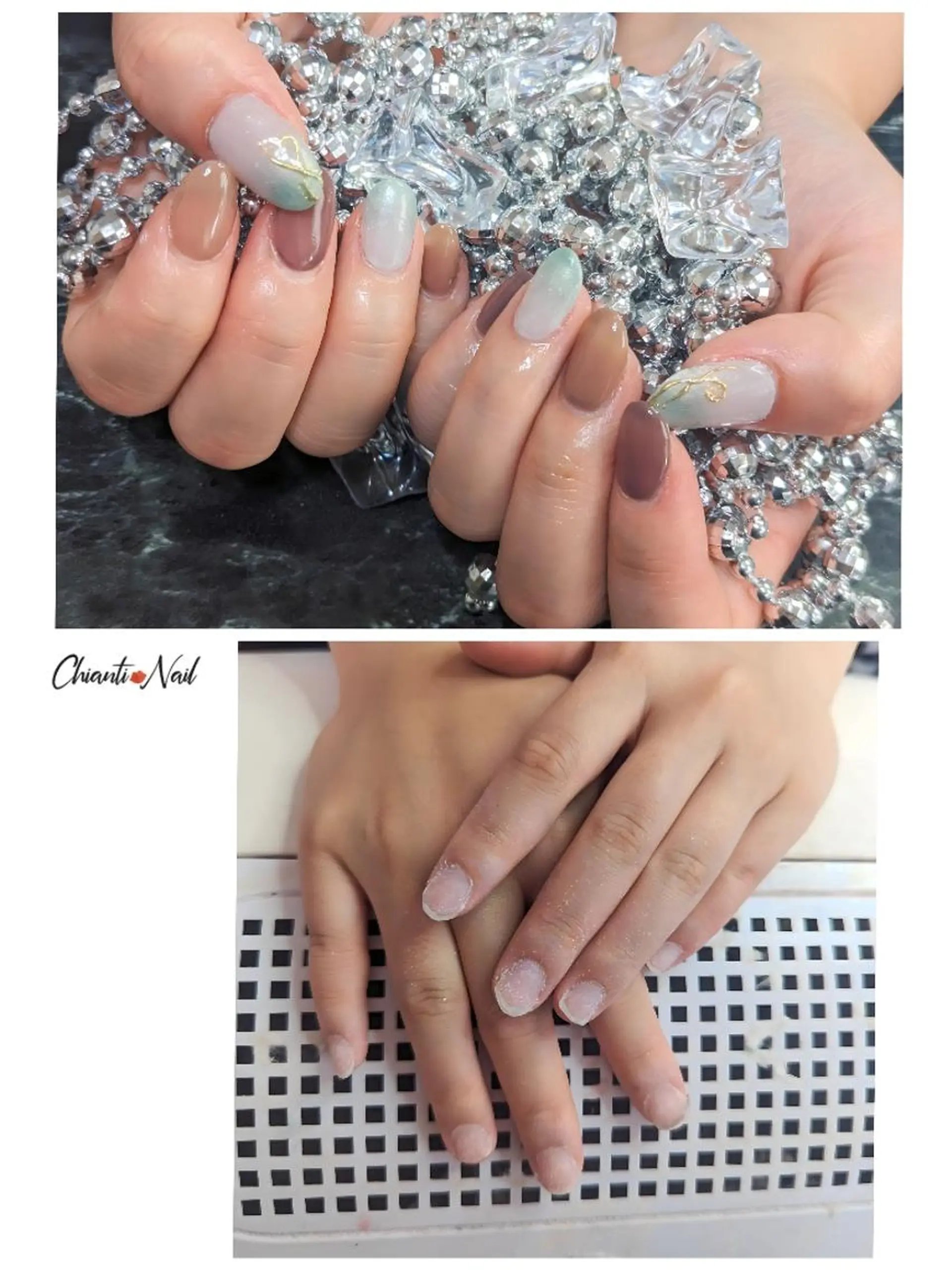 ネイル 長さ出し Chianti Nailのネイルデザイン