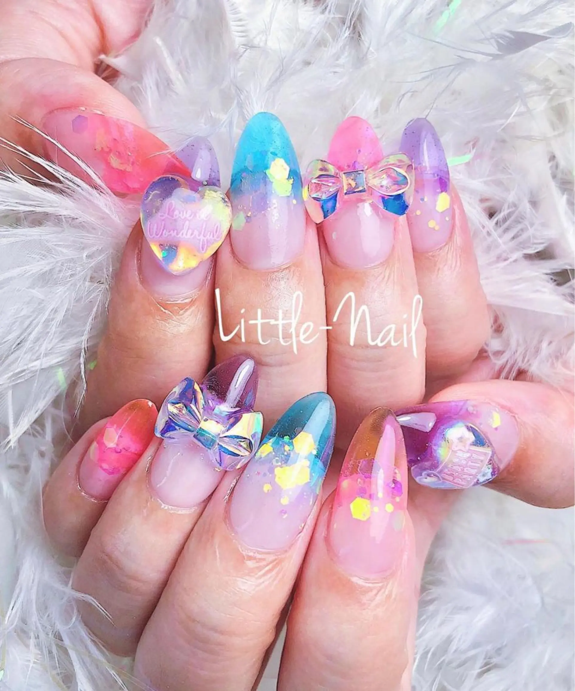 ネイル ハンドネイル [スカルプ]Litt le-Nail吉祥寺のネイルデザイン