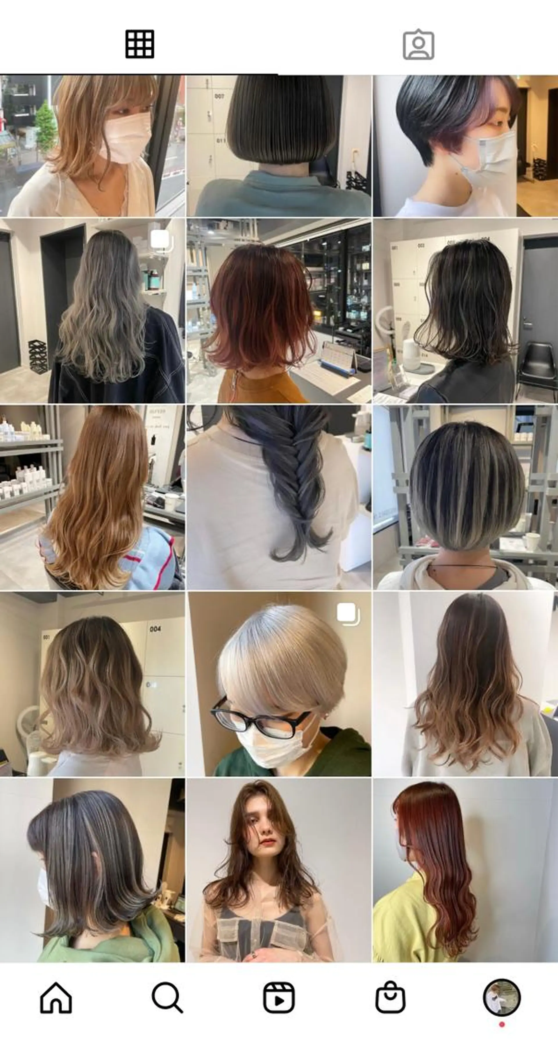 ミディアム カラー ヘアカラー トリートメント ブリーチ👩‍🦳/ ‪✂︎MANAMIのヘアスタイル