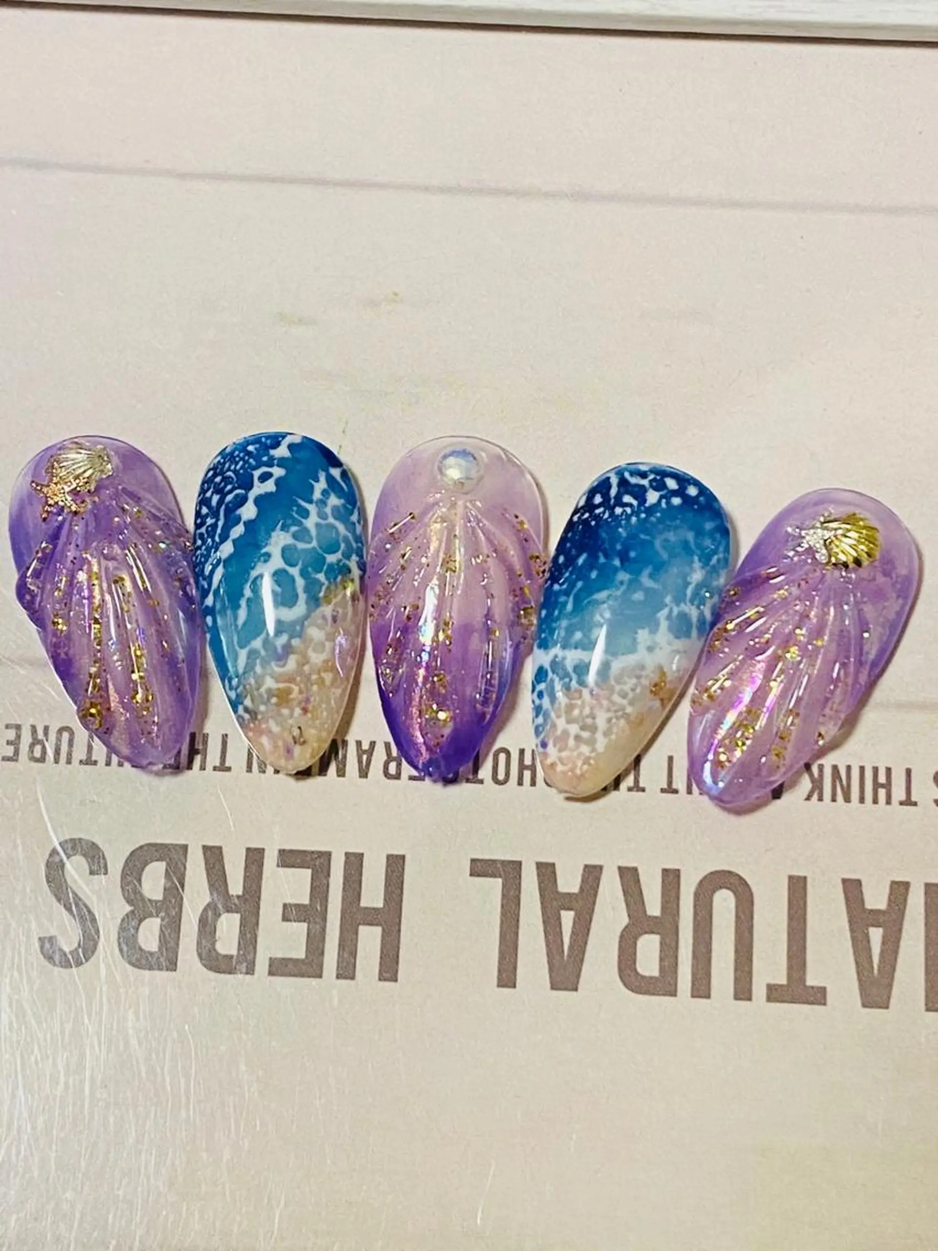 ネイル 自宅ネイルサロン ♦️nuance♦️のネイルデザイン