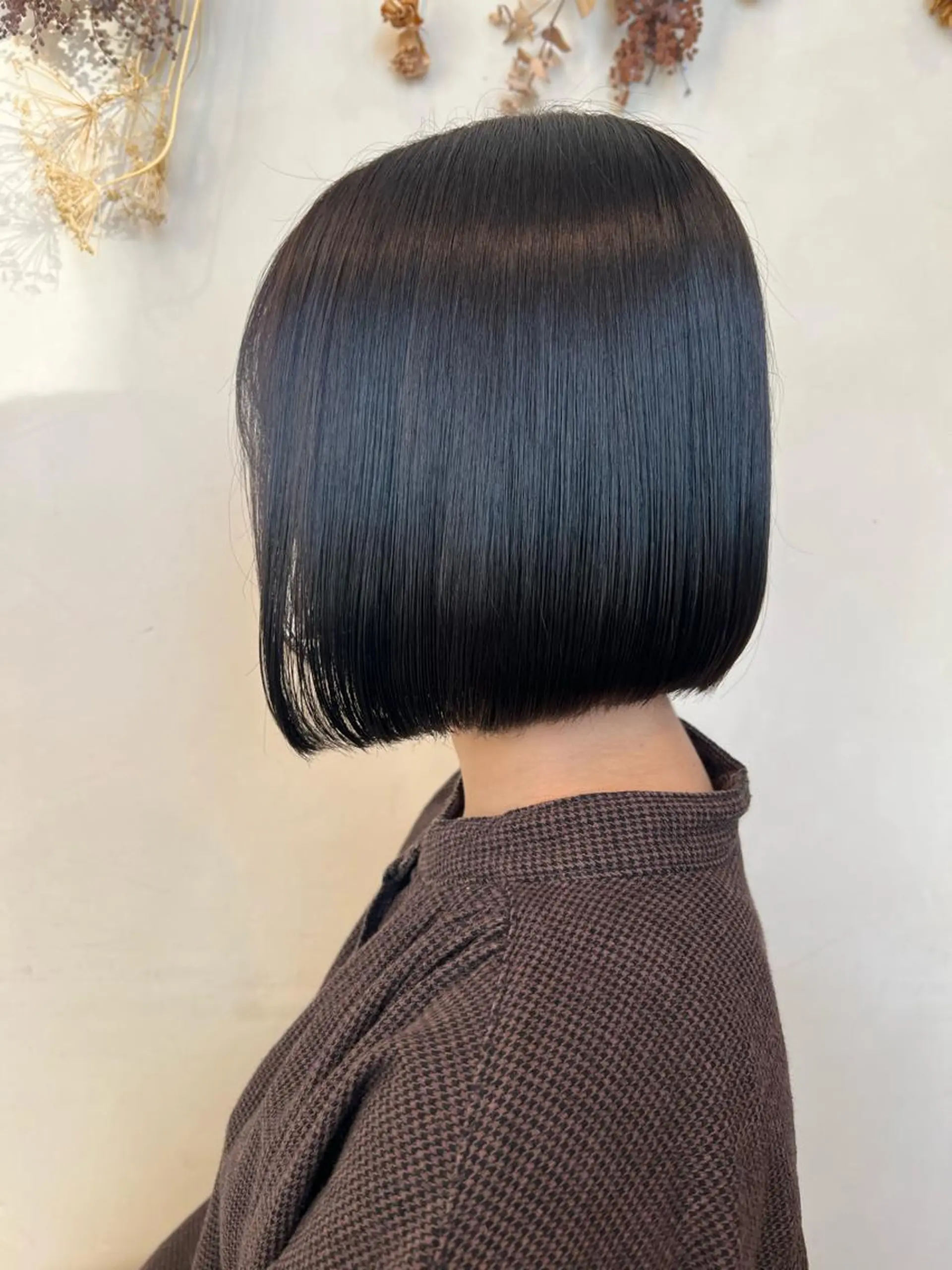 ミディアム シャンプーボーイセントラル所属・ミウラフウキ 髪質改善のヘアスタイル