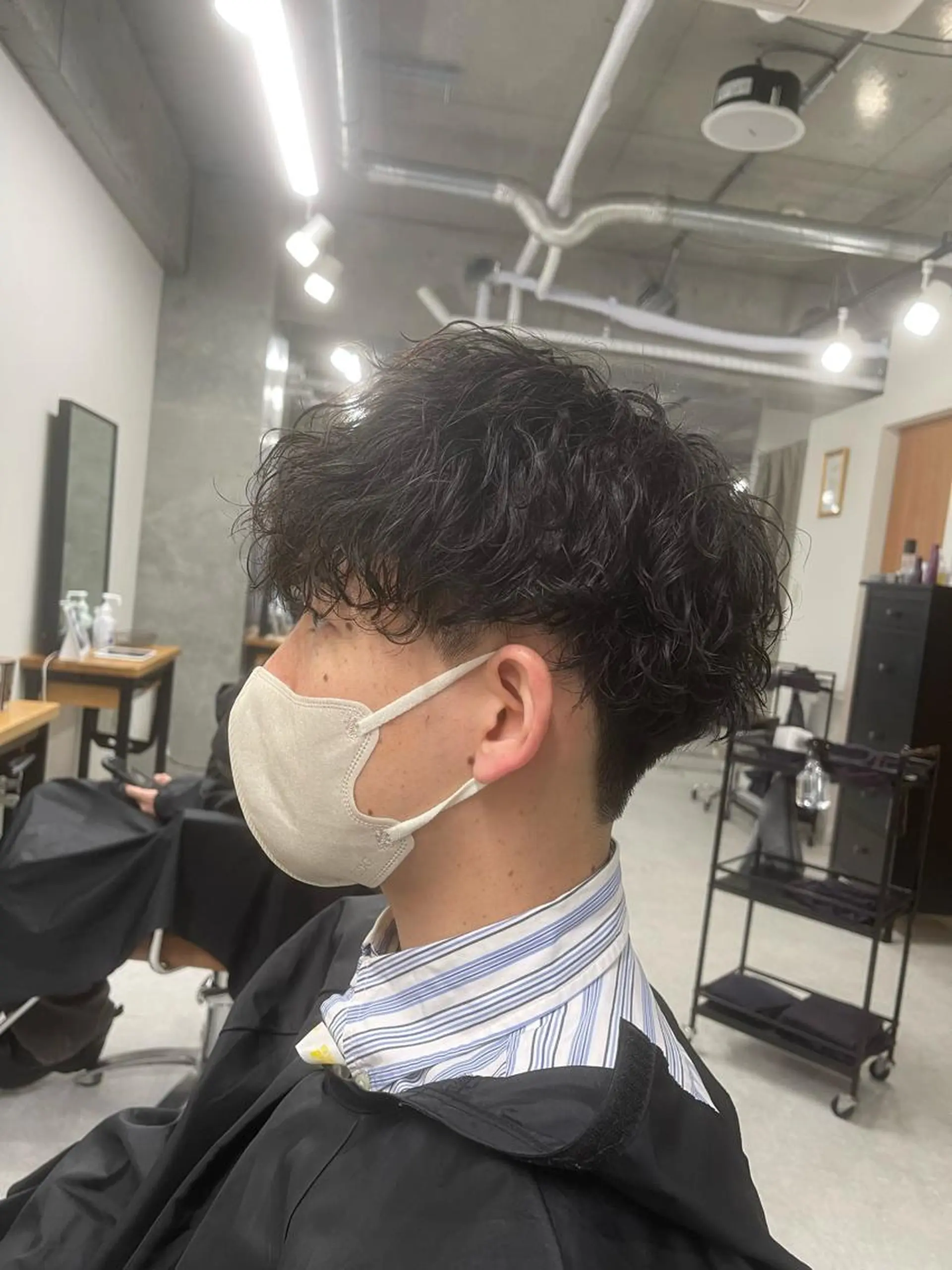 メンズ カット パーマ メンズ特化/ アキラのヘアスタイル