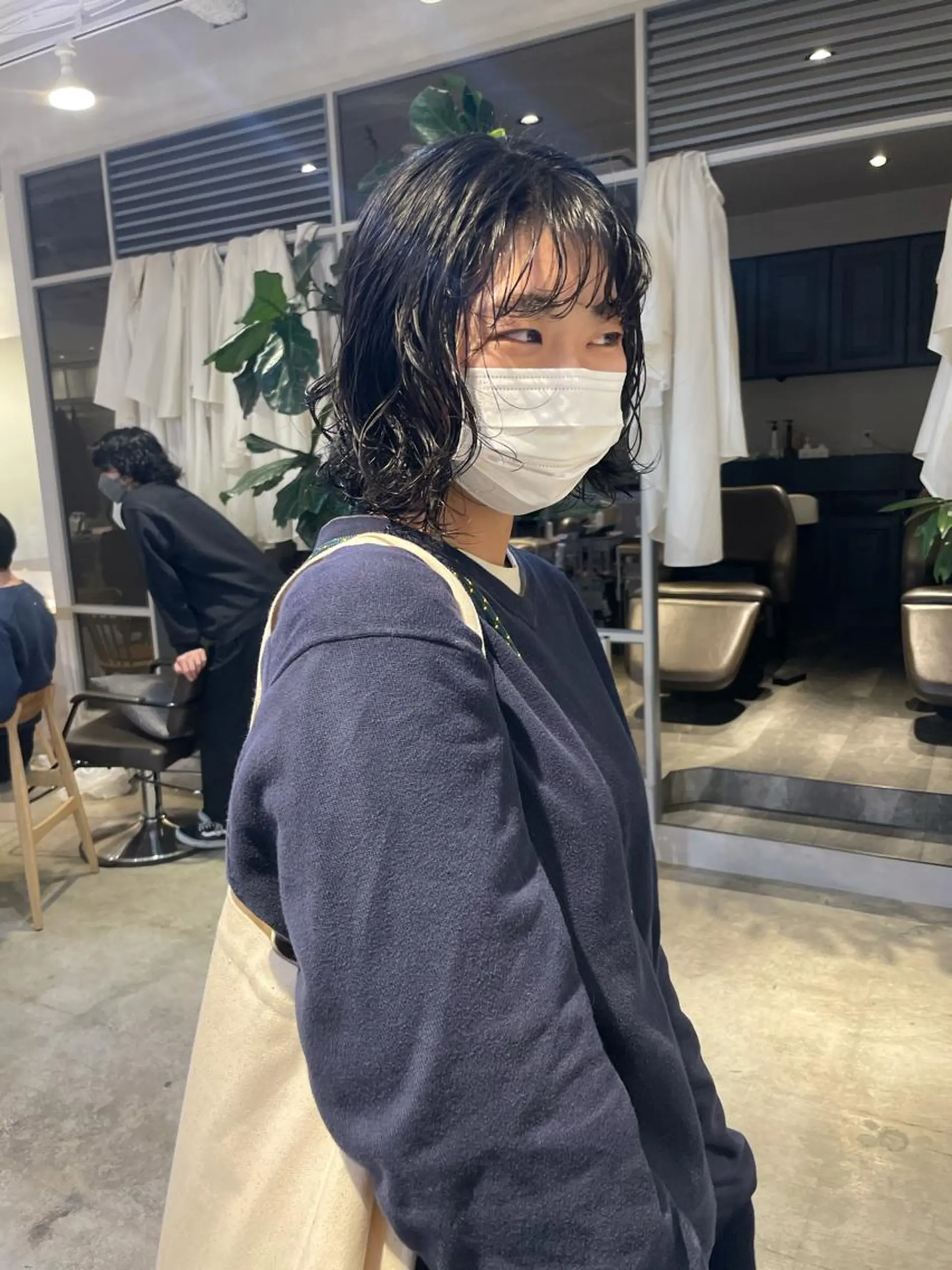 ショート パーマ 斉藤 瑞恵のヘアスタイル