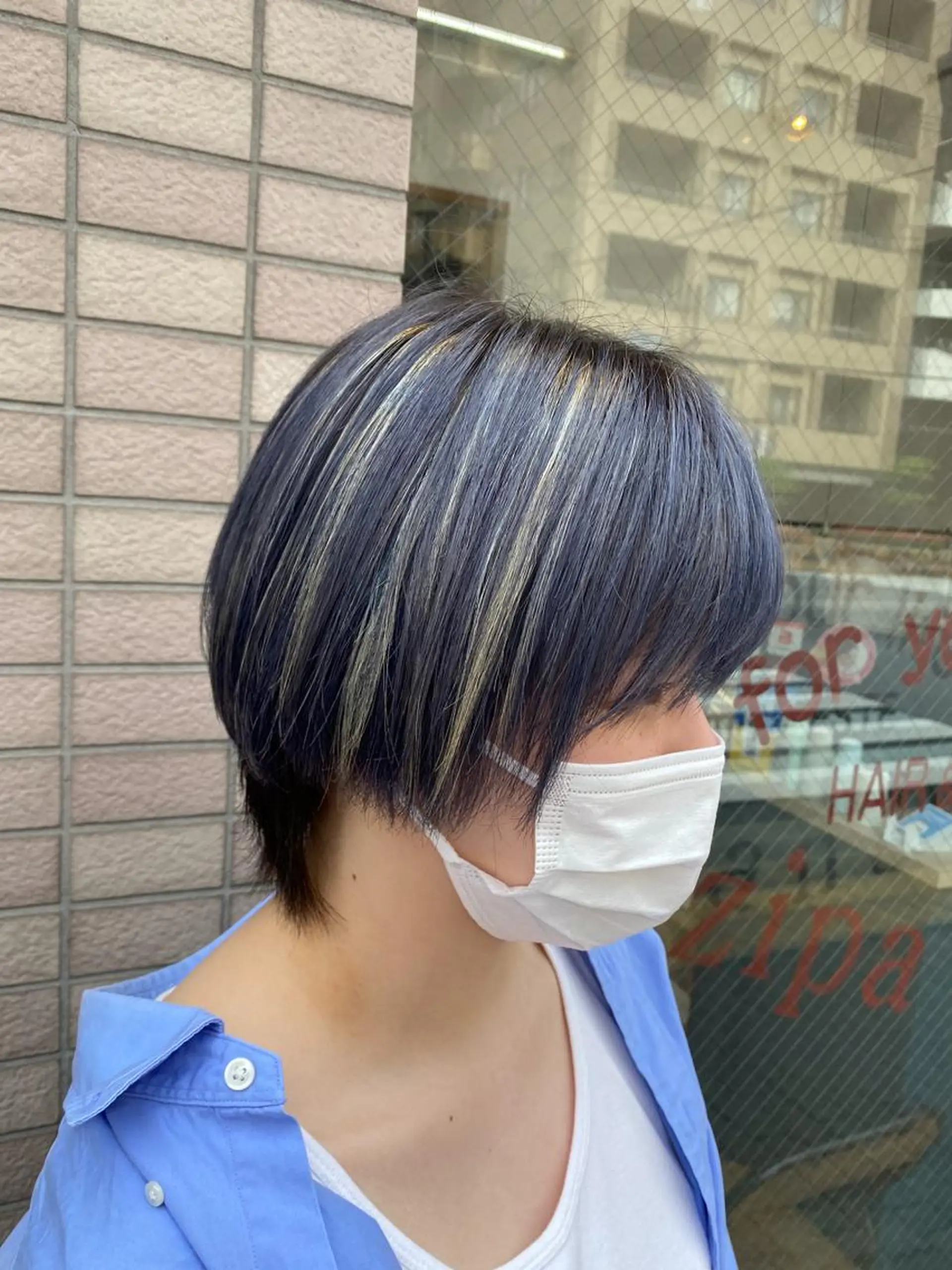 ショート ハイライト ️🫧押上️🫧はな 🫧まとまるショートのヘアスタイル